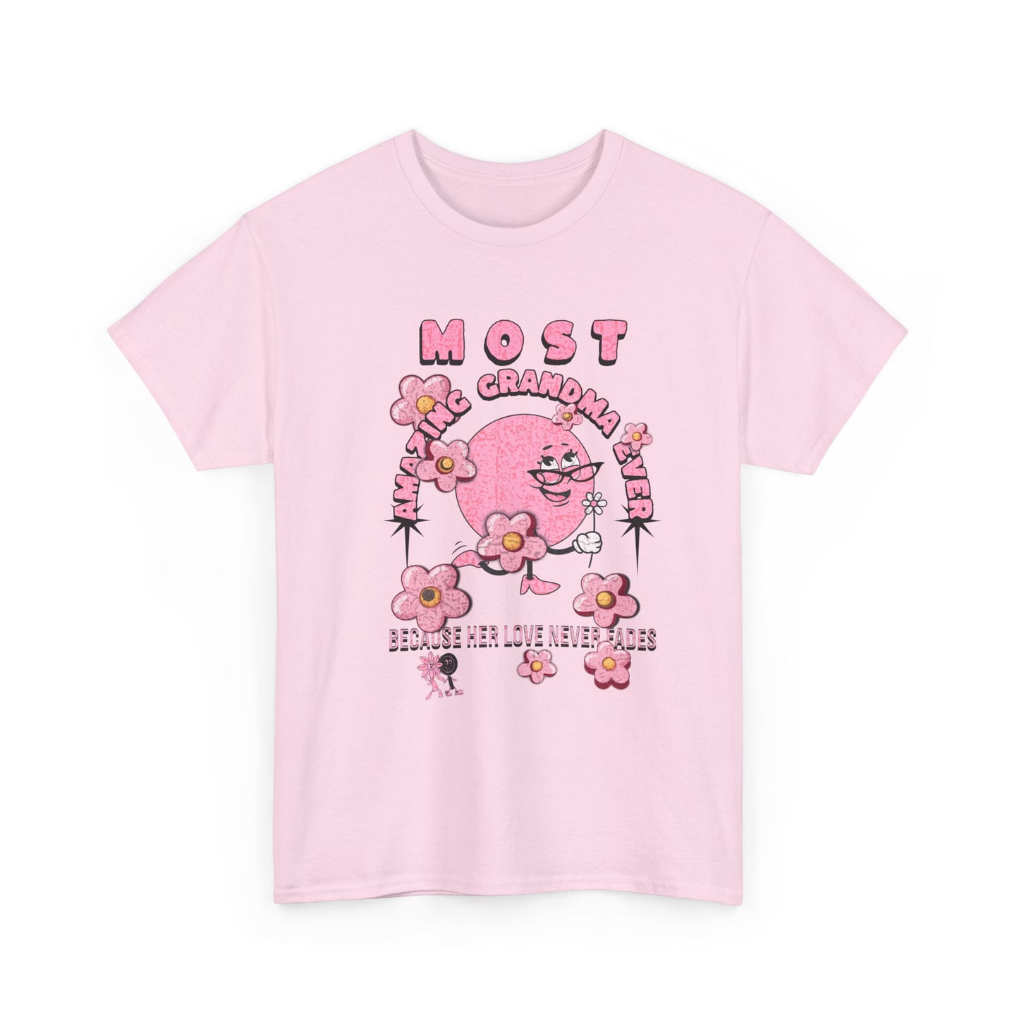 "MOST AMAZING GRANDMA"Unisex Heavy Cotton Tee