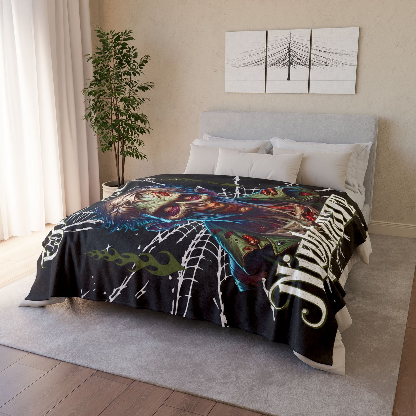 Extended Nightmare Soft Polyester Blanket