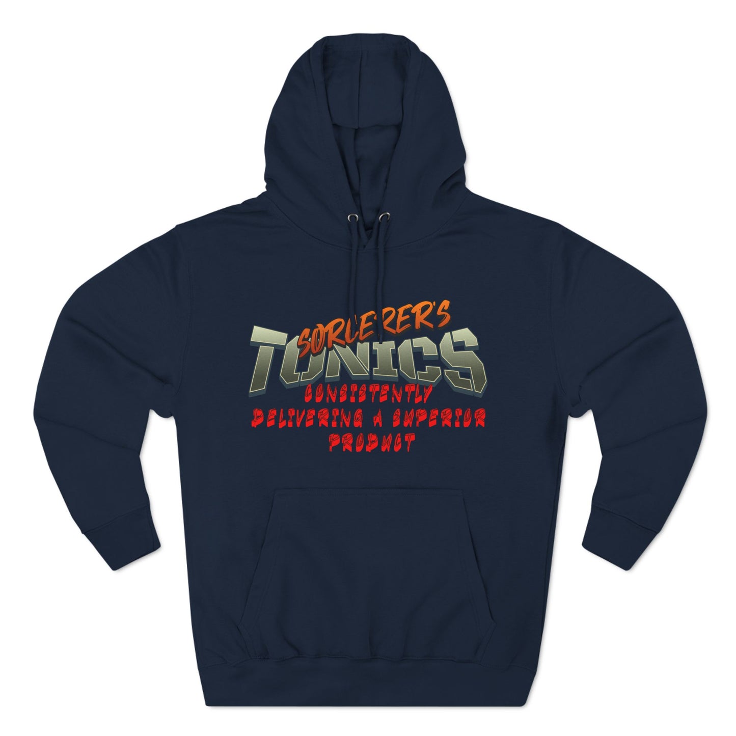 SORCERERS TONIC Three-Panel Fleece Hoodie