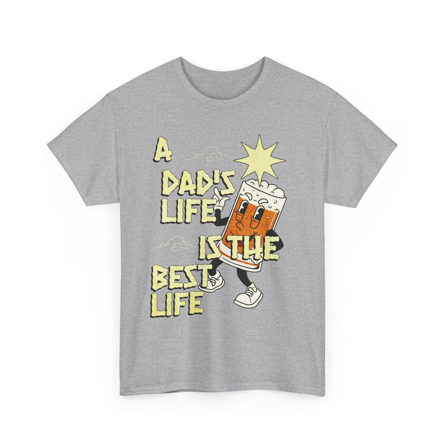 "DADS LIFE" Unisex Heavy Cotton Tee