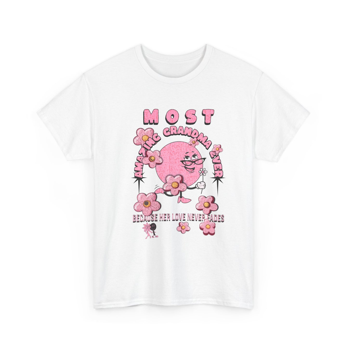 "MOST AMAZING GRANDMA"Unisex Heavy Cotton Tee