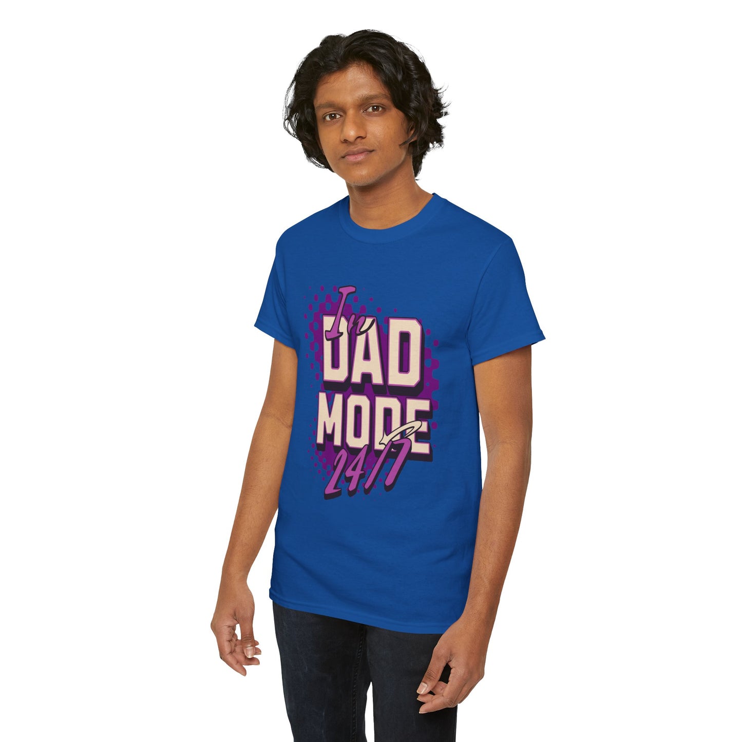 "DAD MODE" Unisex Heavy Cotton Tee