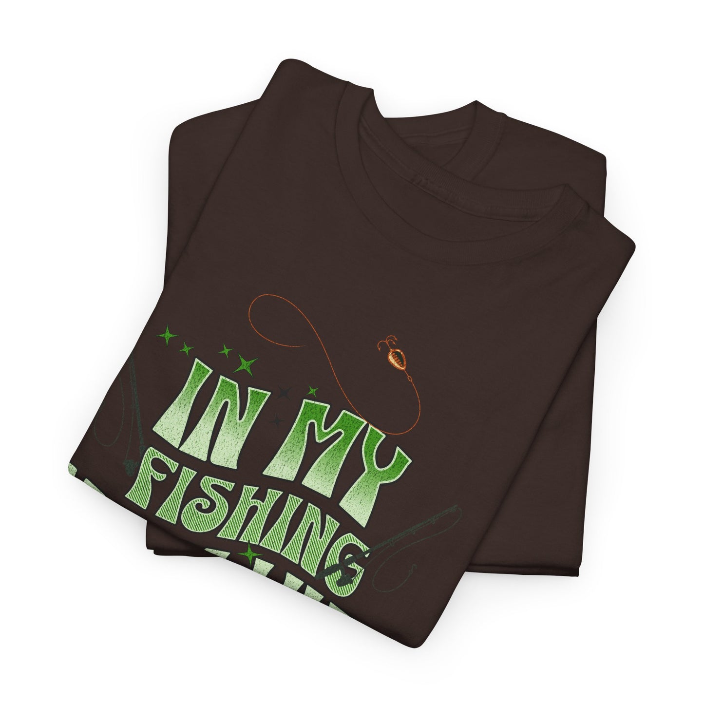 "FISHING MOM"Unisex Heavy Cotton Tee