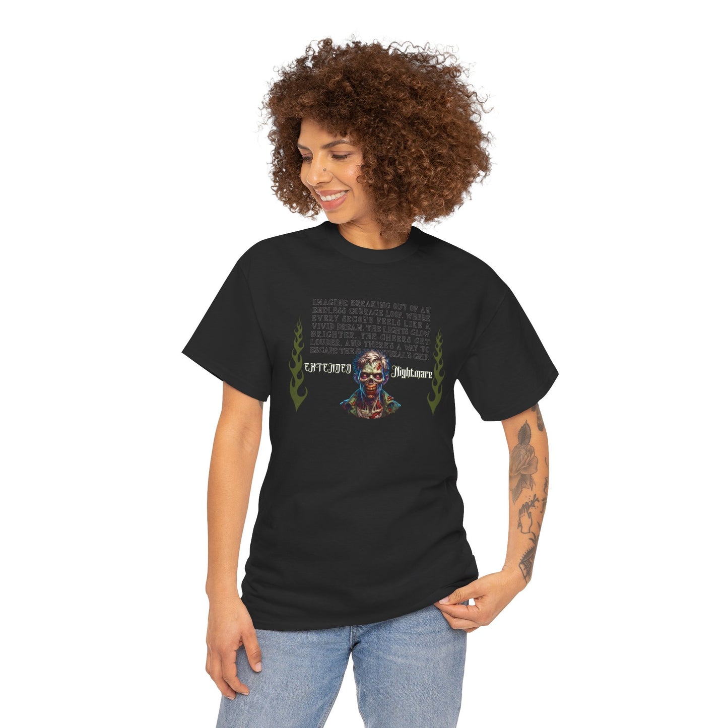 Extended Nightmare Unisex Heavy Cotton Tee