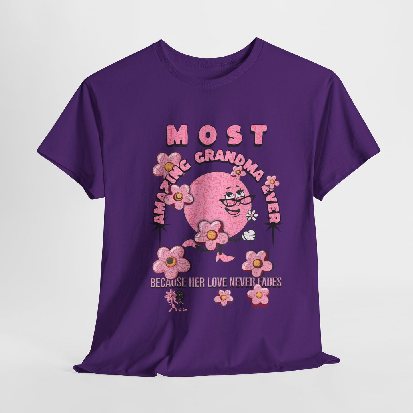 "MOST AMAZING GRANDMA"Unisex Heavy Cotton Tee