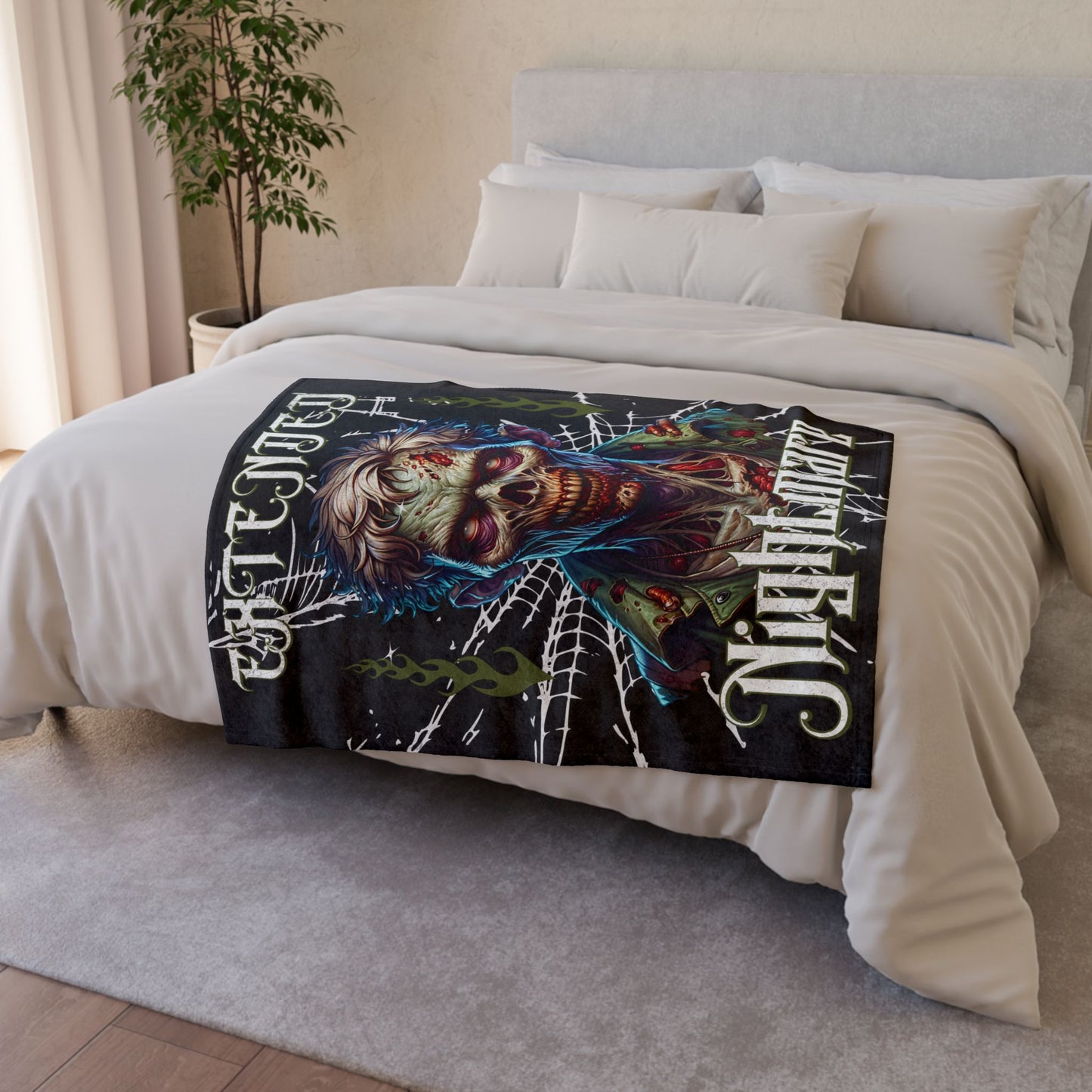 Extended Nightmare Soft Polyester Blanket