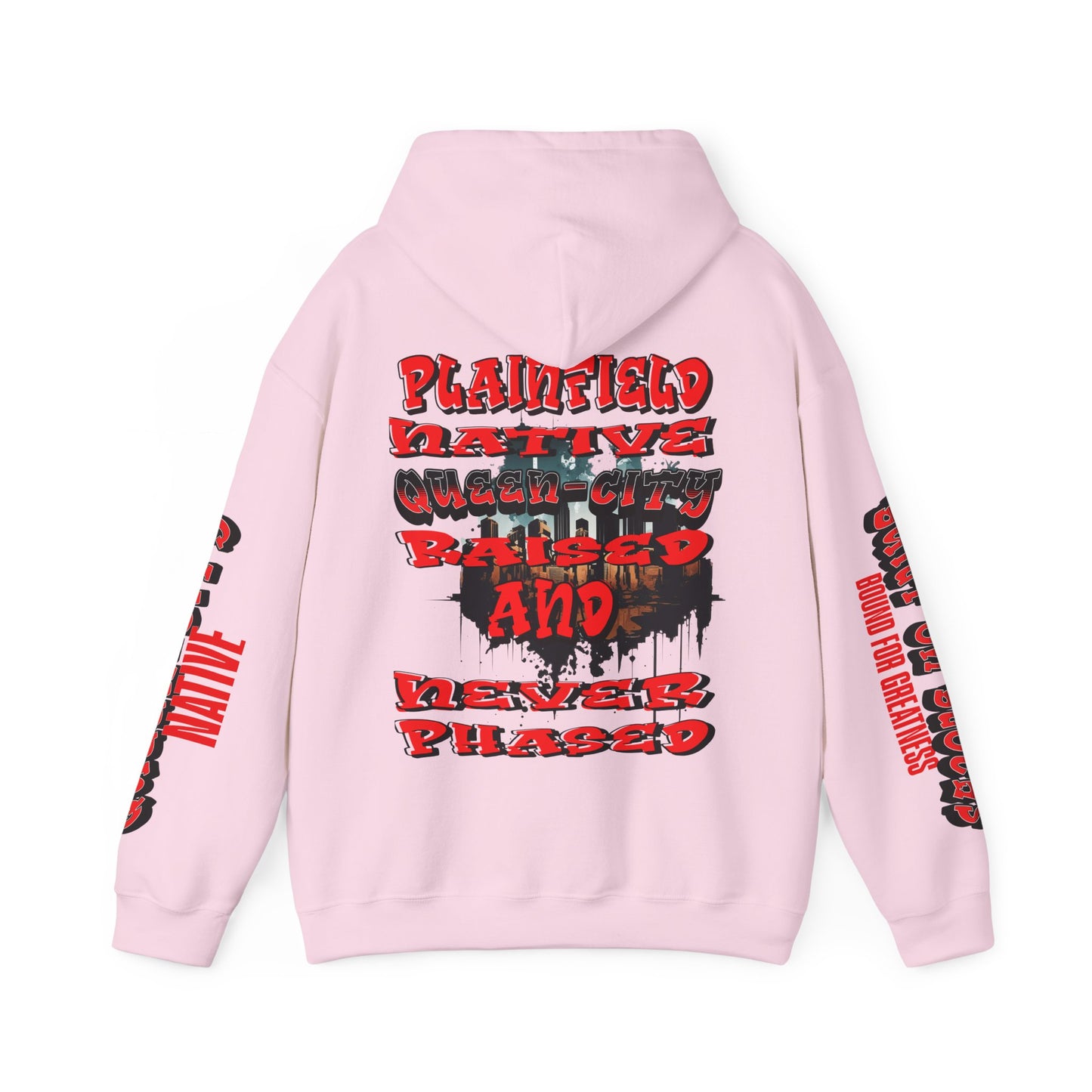 Plainfield Native Hooded Sweatshirt | Unisex Streetwear, Casual Pullover, Iconic Gift, Comfy Layering, Everyday Style