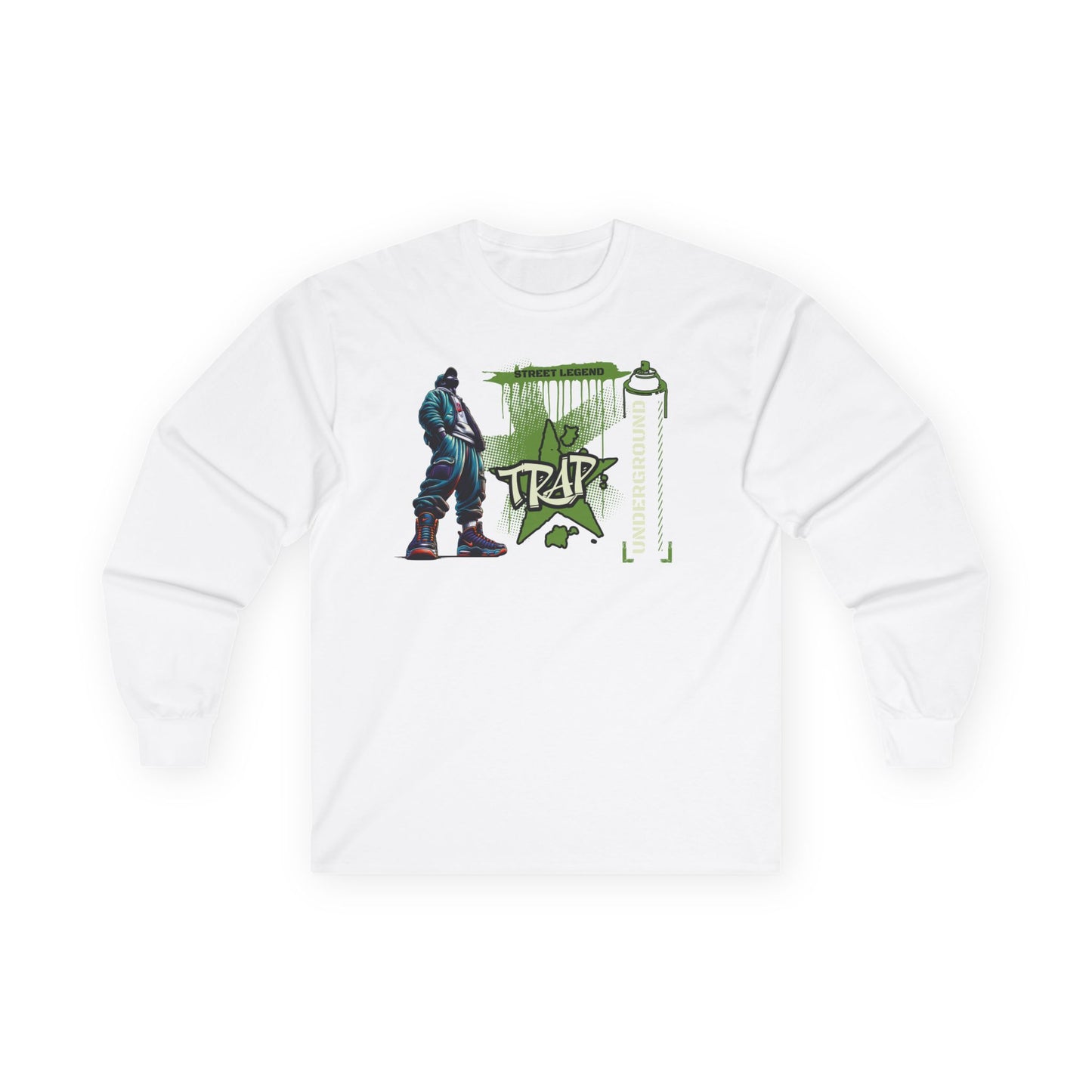 Urban Graffiti Long Sleeve Tee - Trap Star