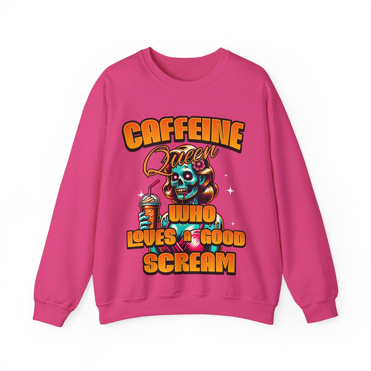 Coffee Loving Skeleton Sweatshirt