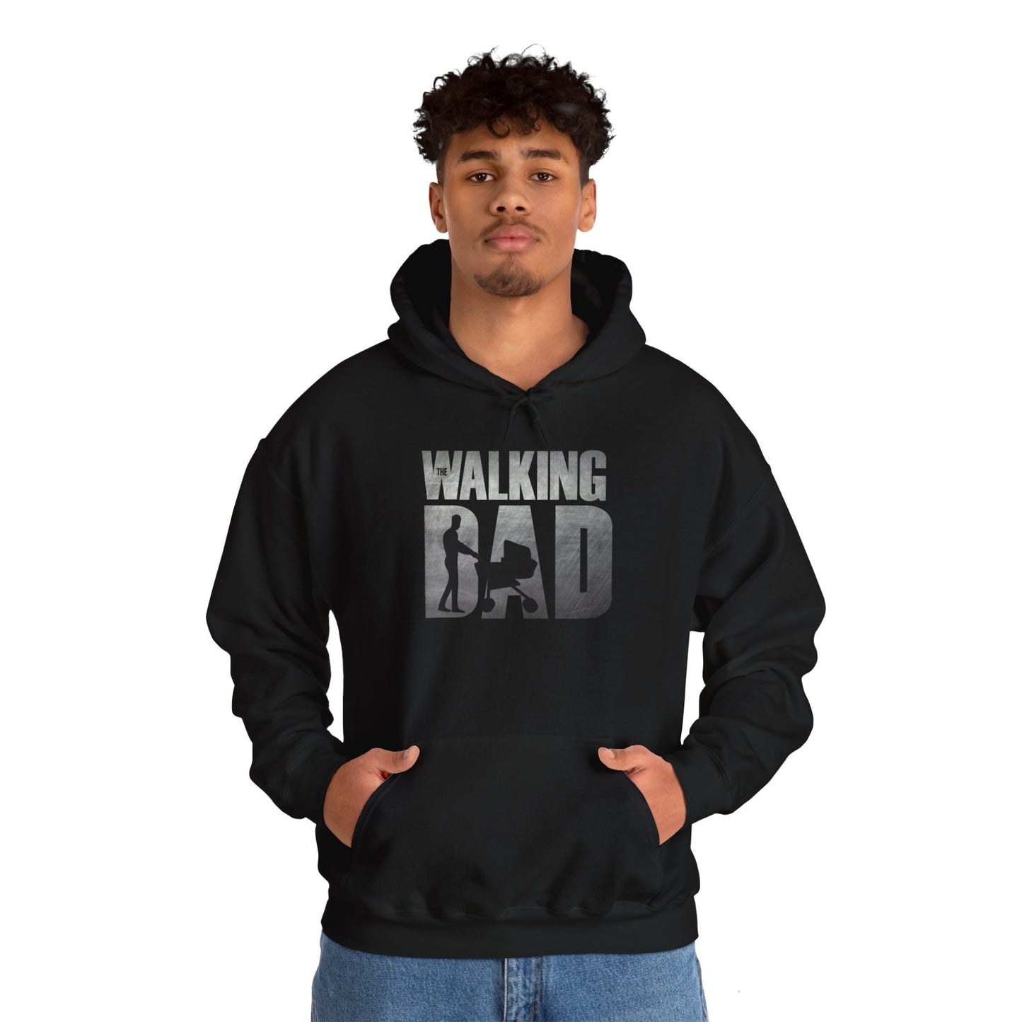 "THE WALKING DAD" Unisex Heavy Blend™ Hooded Sweatshirt