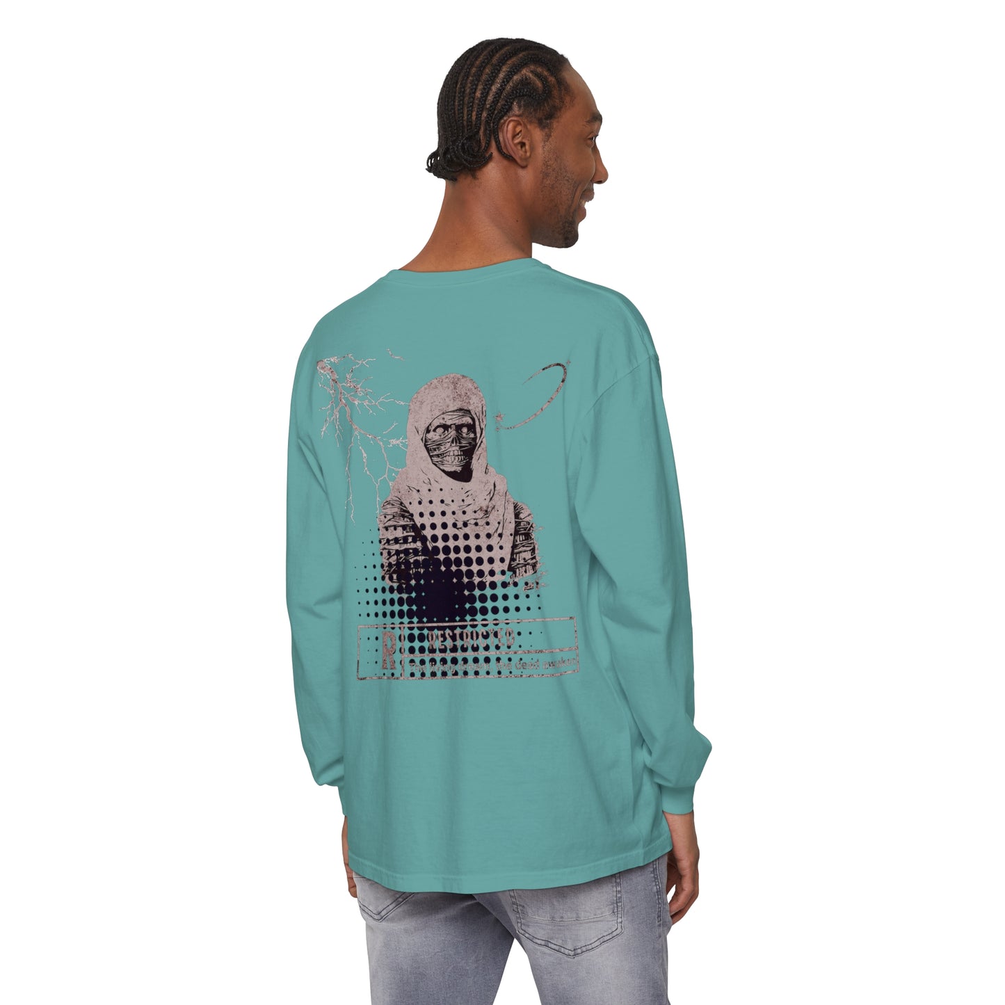 Long Sleeve T-Shirt - Eternal Darkness Call Your Name Graphic