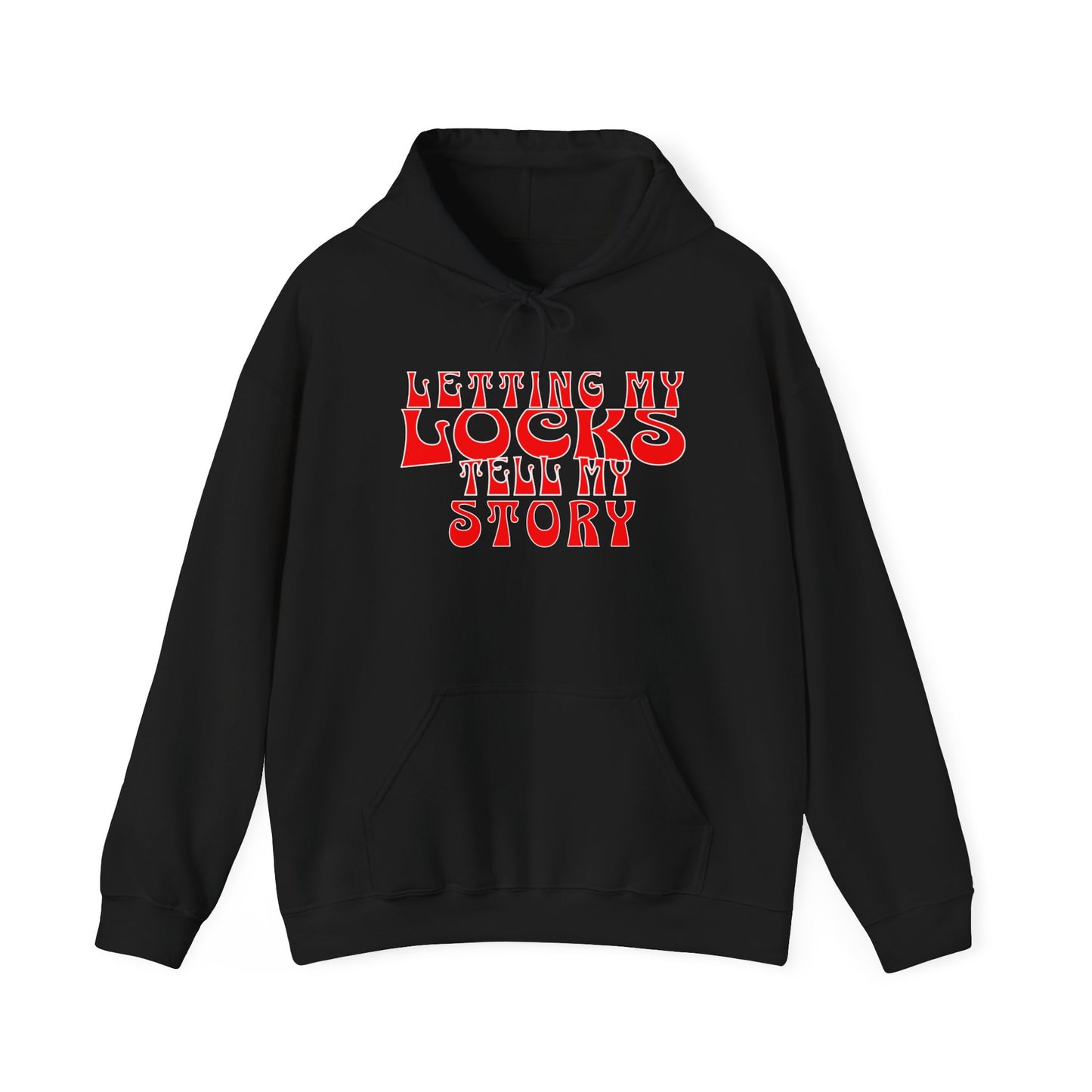 Dreadlock Girl Hoodie - Cute Message