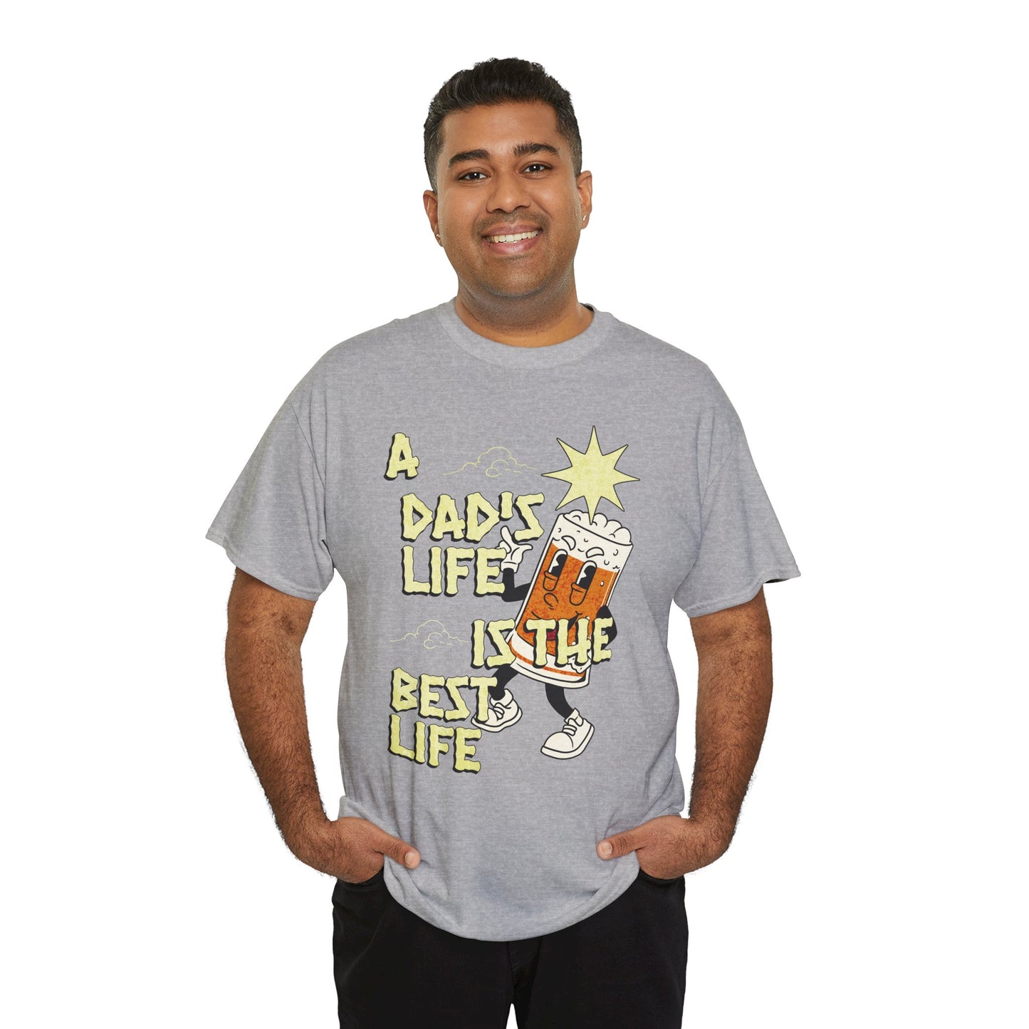 "DADS LIFE" Unisex Heavy Cotton Tee