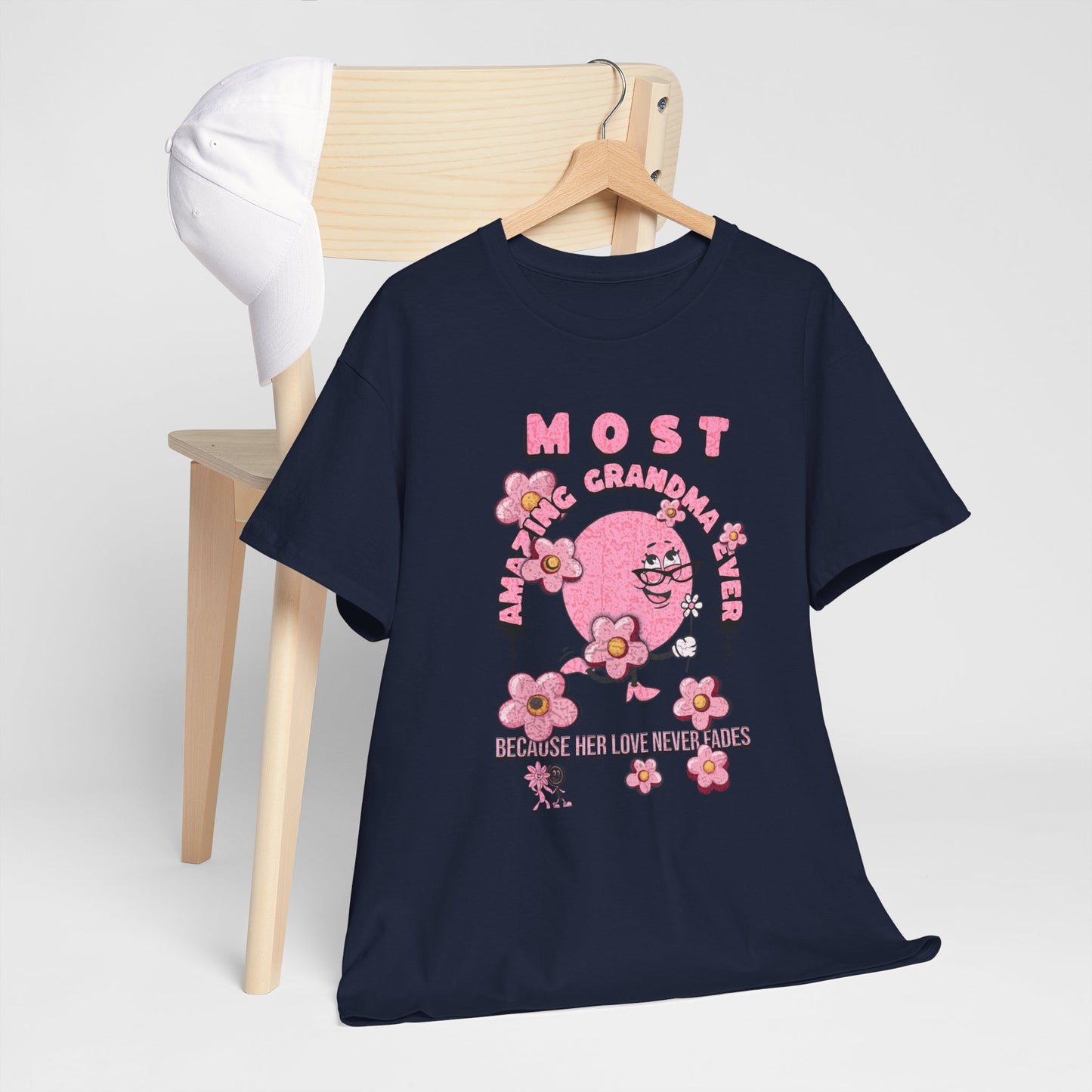 "MOST AMAZING GRANDMA"Unisex Heavy Cotton Tee