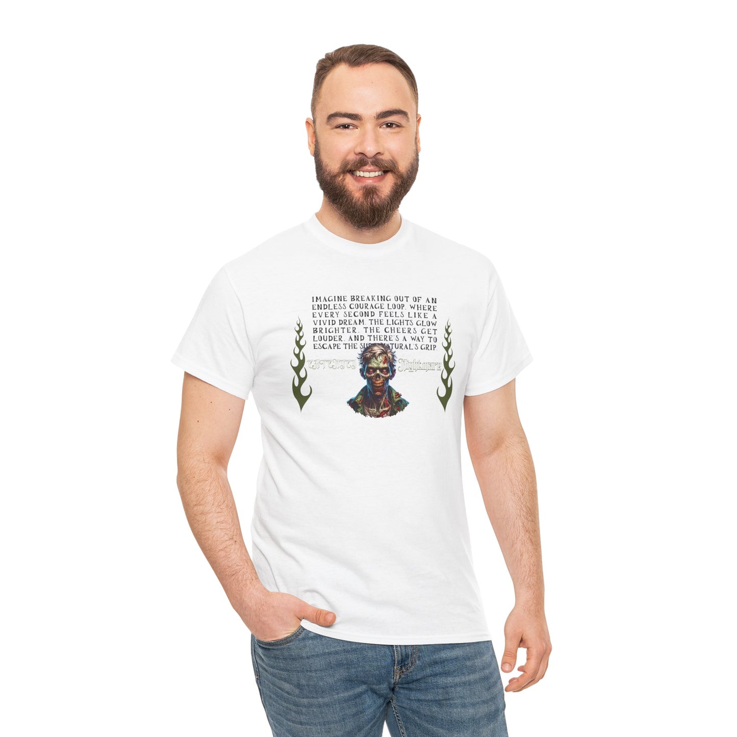 Extended Nightmare Unisex Heavy Cotton Tee