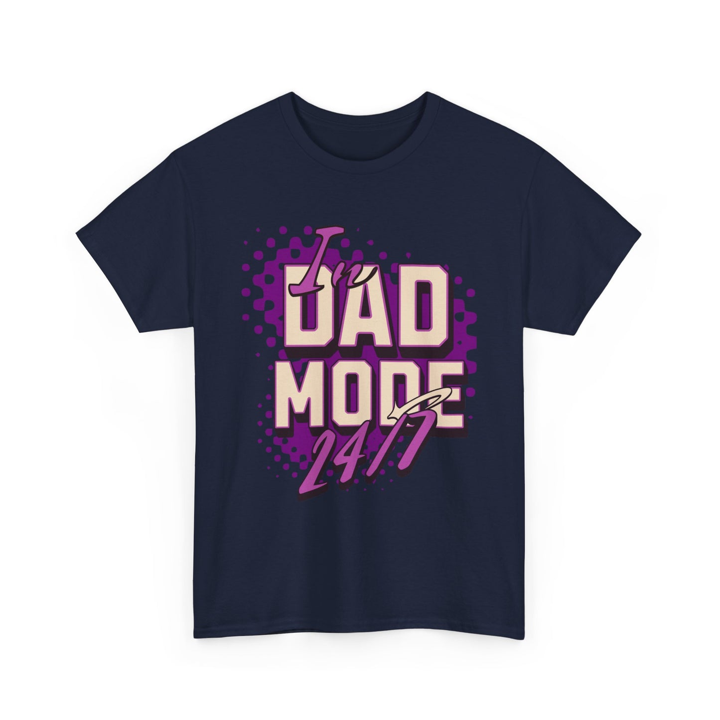 "DAD MODE" Unisex Heavy Cotton Tee