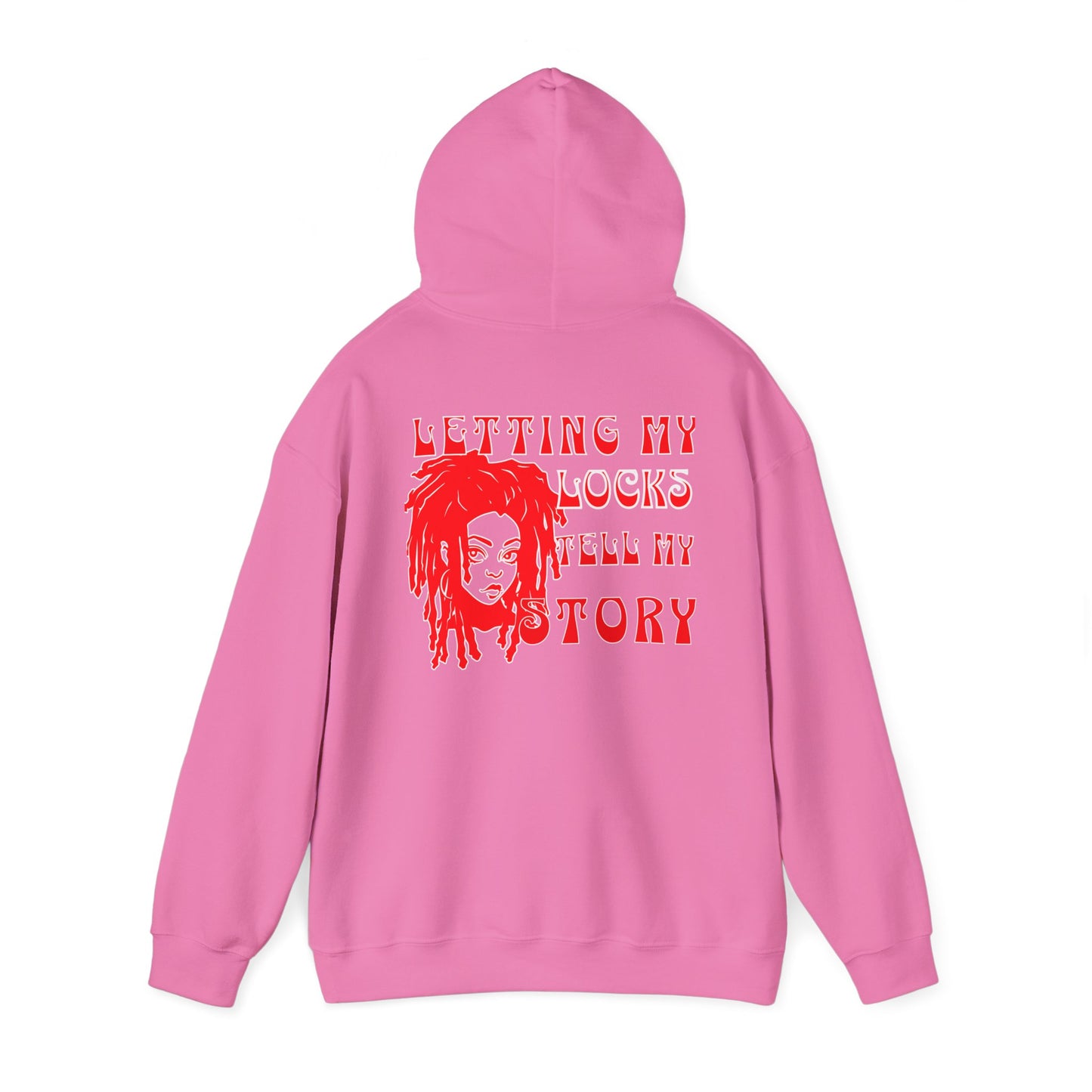 Dreadlock Girl Hoodie - Cute Message