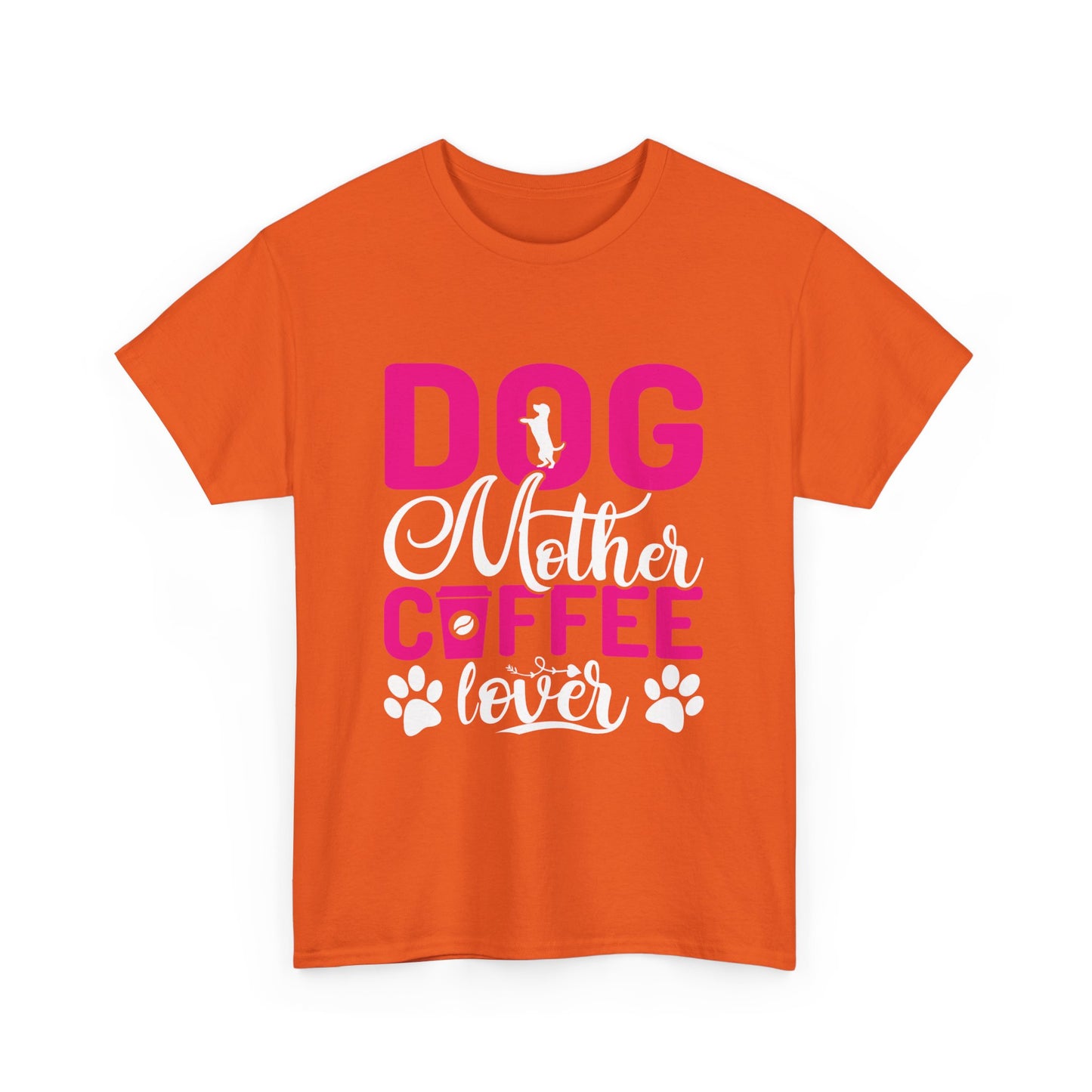 "DOG MOM" Unisex Heavy Cotton Tee