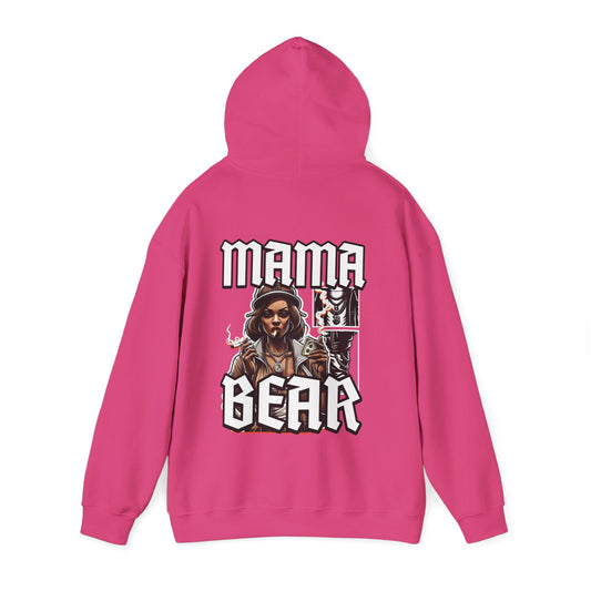 Mama Bear Unisex Hoodie - Cozy Gift for Moms, Perfect for Birthdays, Mother's Day, Casual Wear, Family Gatherings