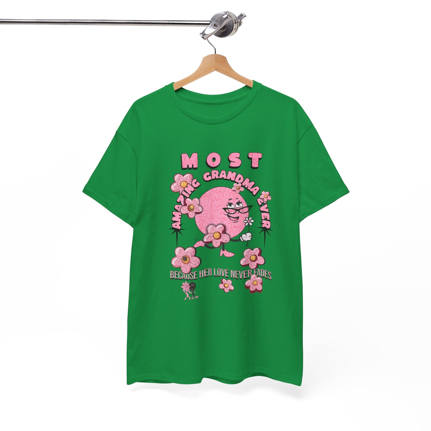 "MOST AMAZING GRANDMA"Unisex Heavy Cotton Tee