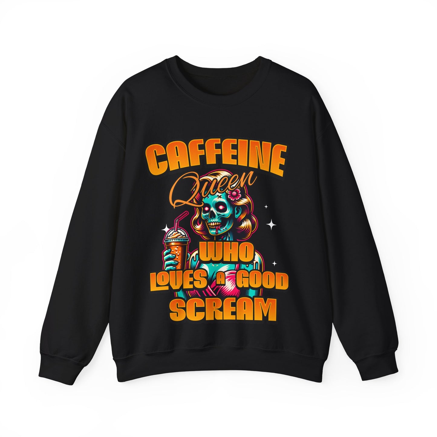 Coffee Loving Skeleton Sweatshirt