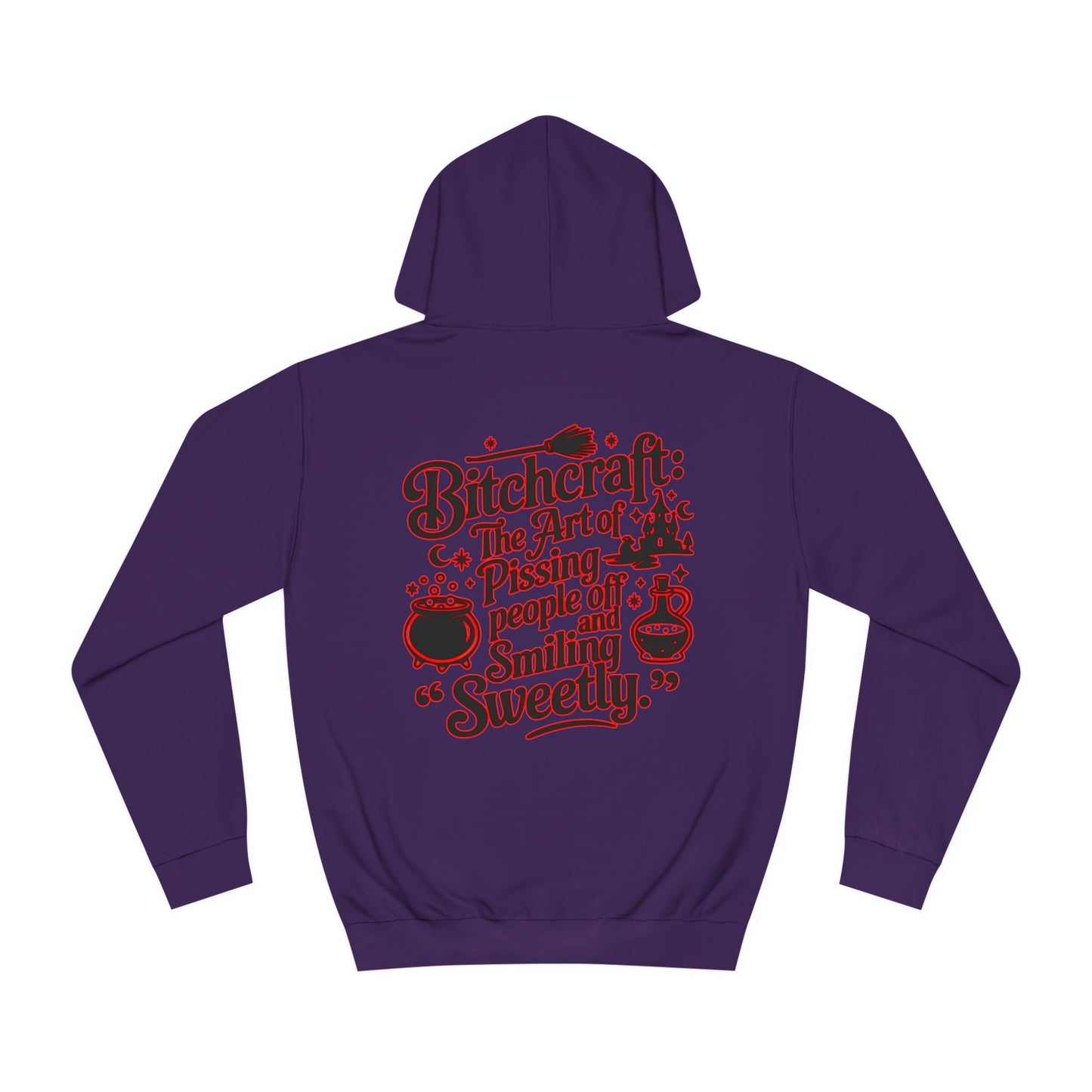 College Hoodie - Lady Witch Design