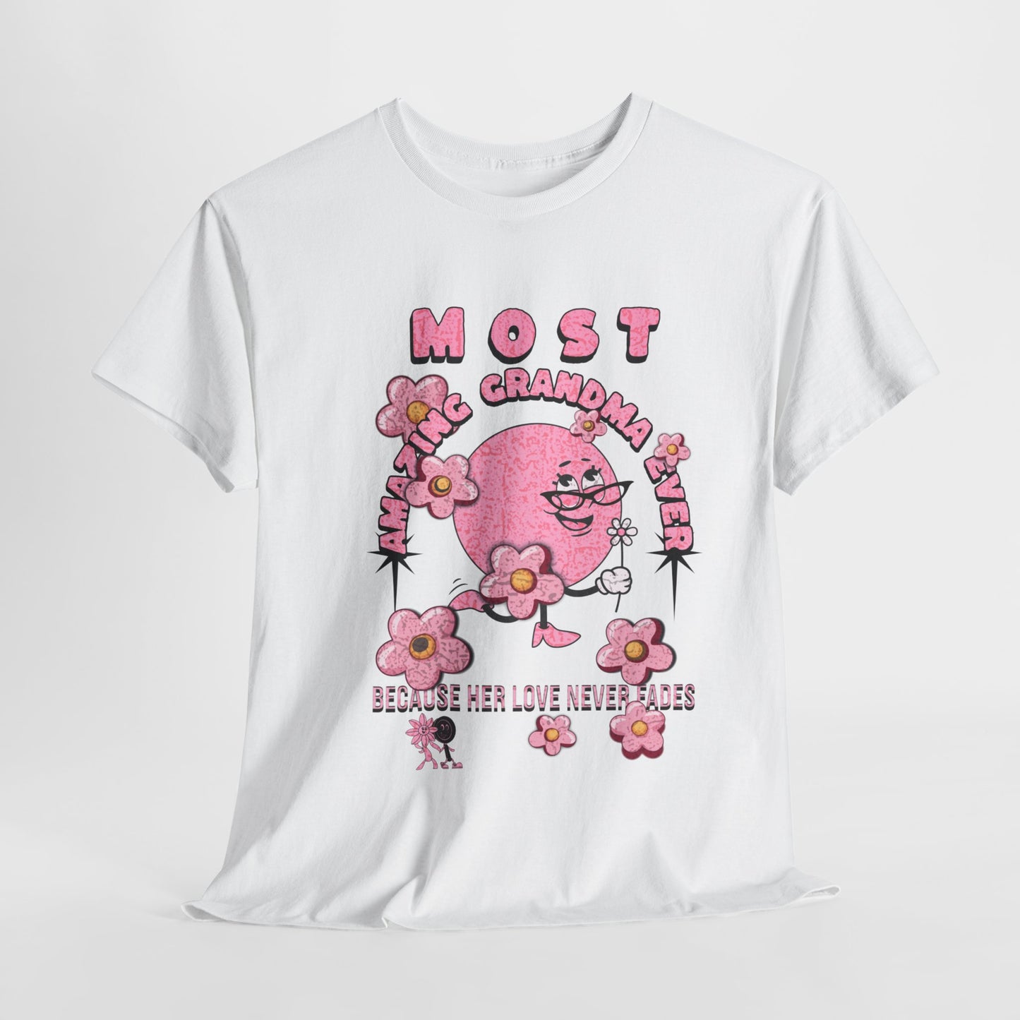 "MOST AMAZING GRANDMA"Unisex Heavy Cotton Tee