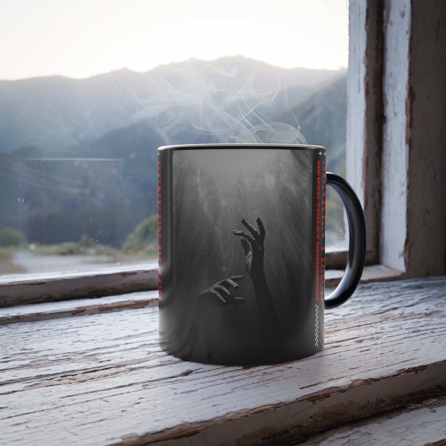 "SunkenPlace" Color Morphing Mug, 11oz