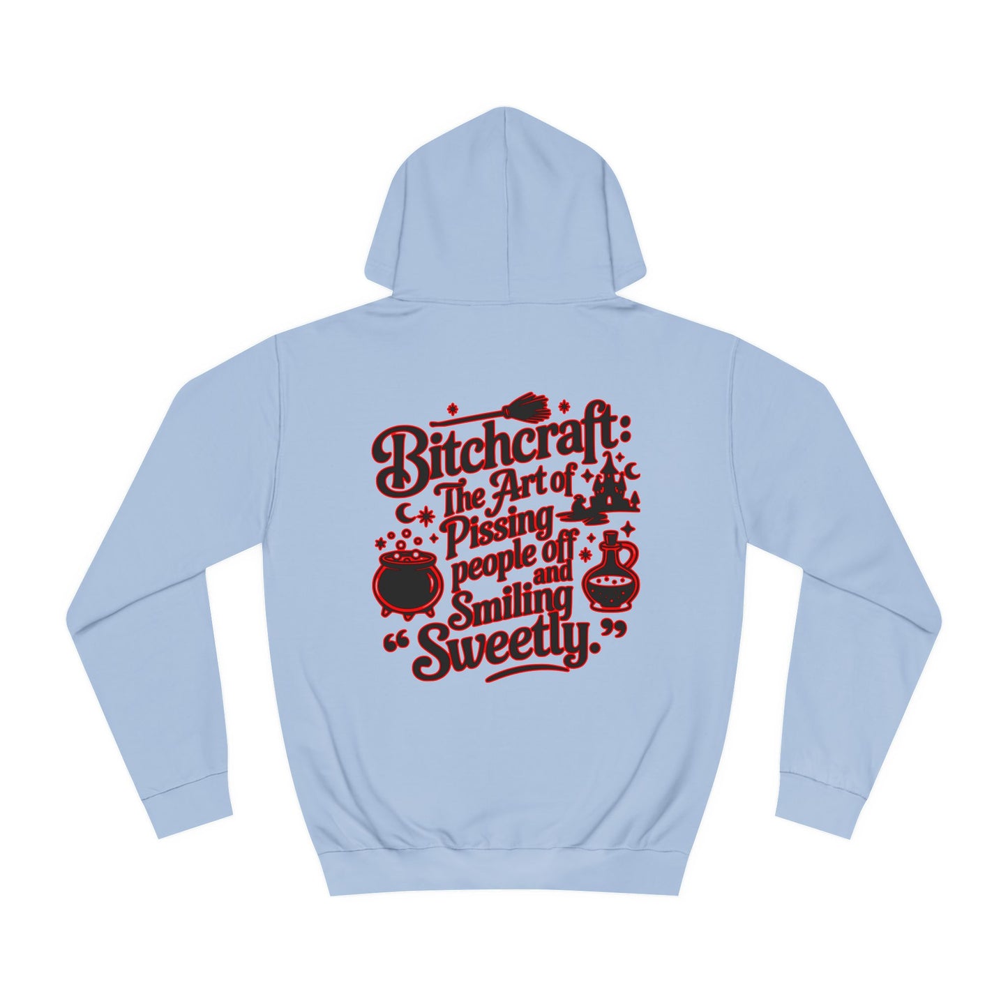 College Hoodie - Lady Witch Design