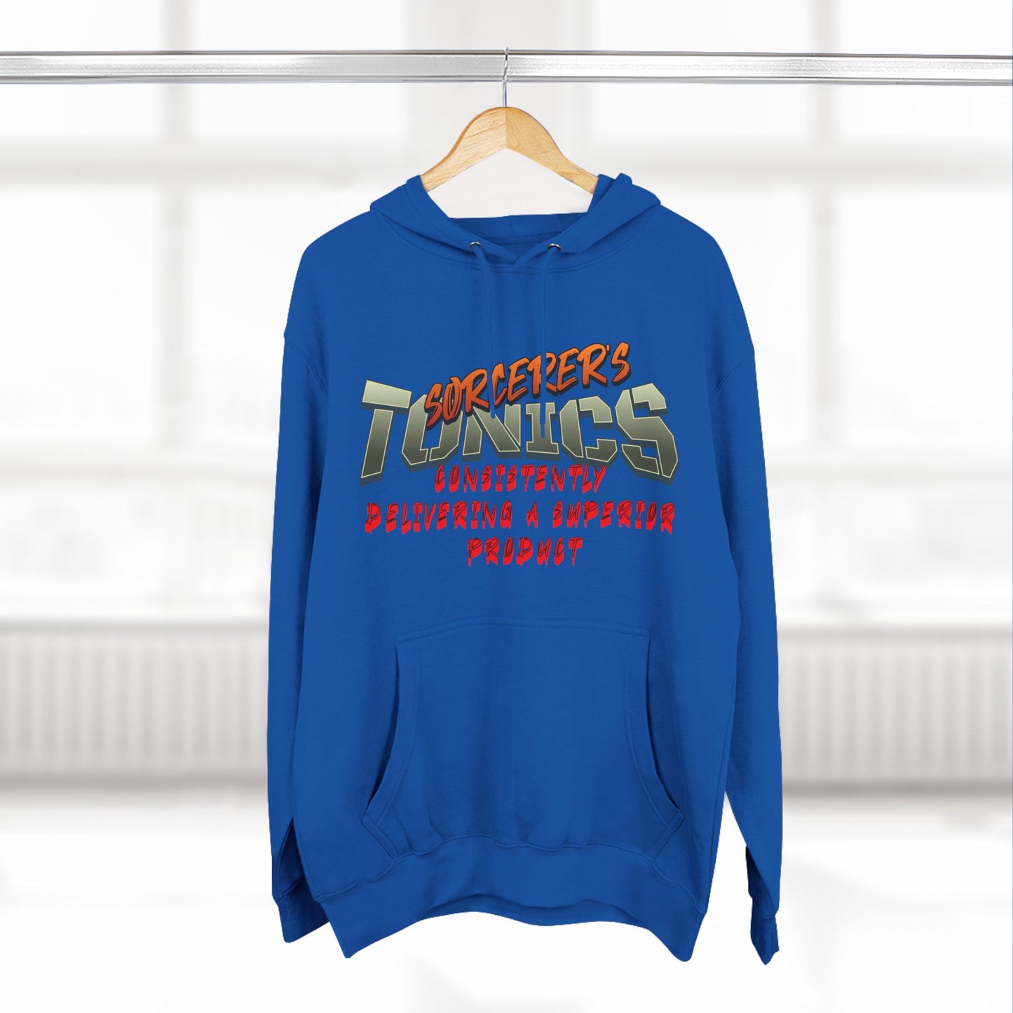 SORCERERS TONIC Three-Panel Fleece Hoodie