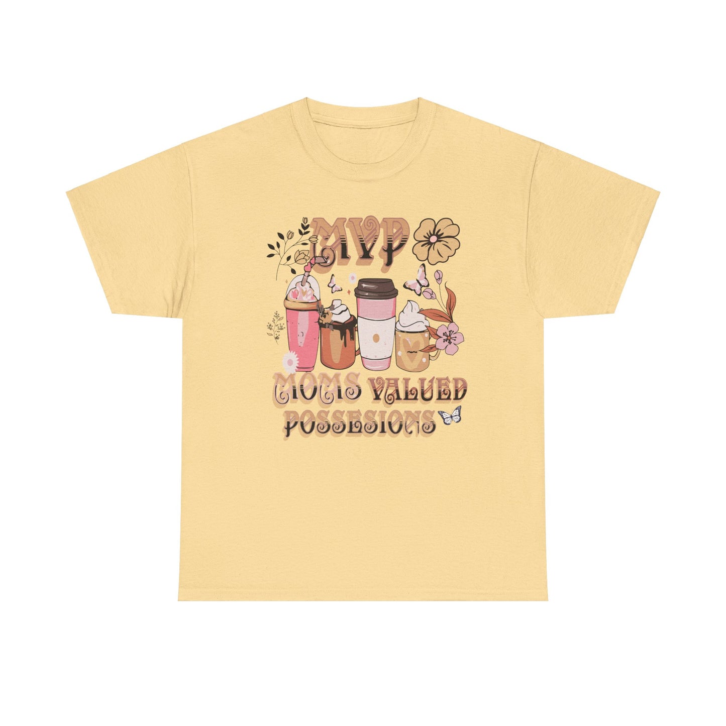 MOMS MVP POSSESIONS Unisex Heavy Cotton Tee