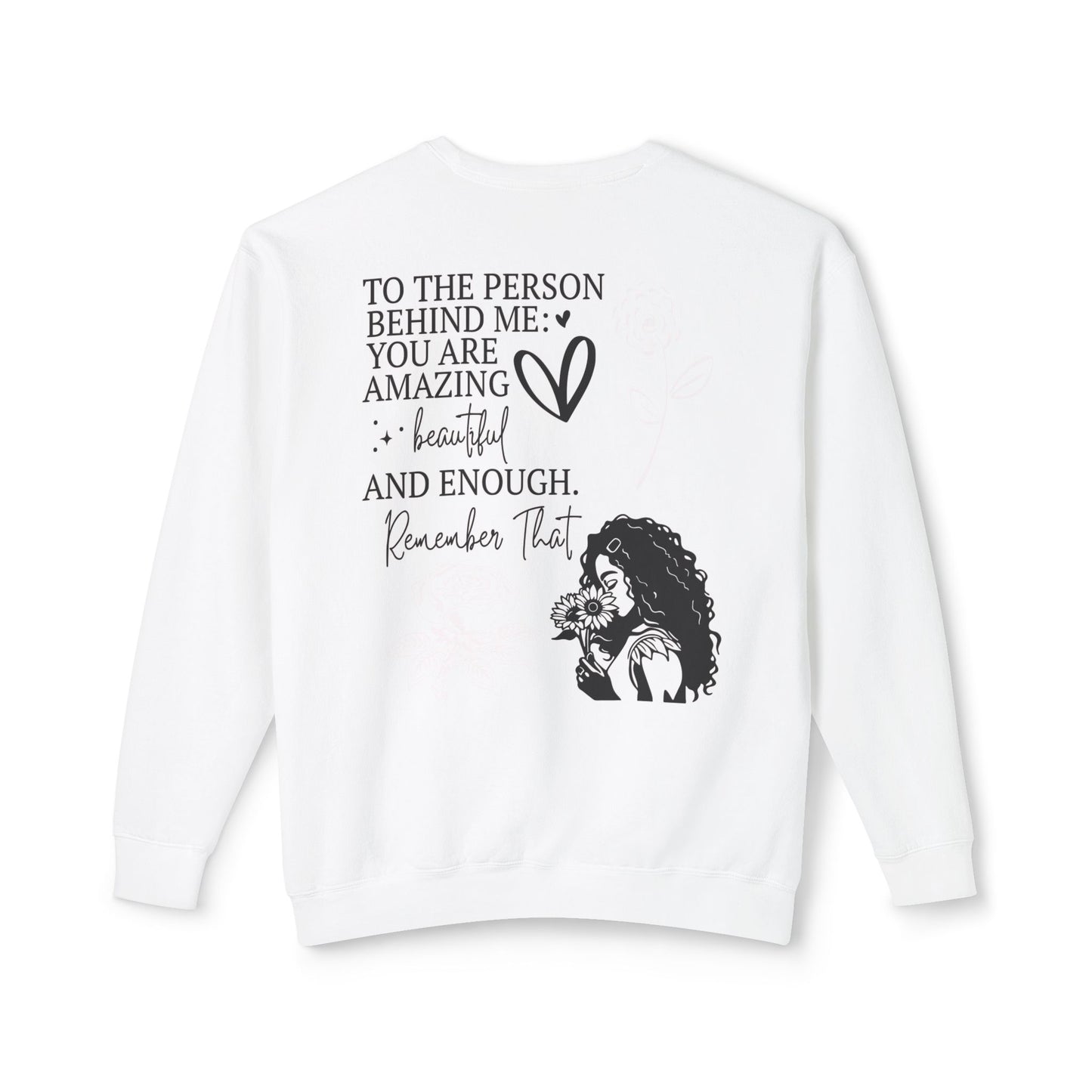 Lightweight Crewneck Sweatshirt - 'You Matter' Design