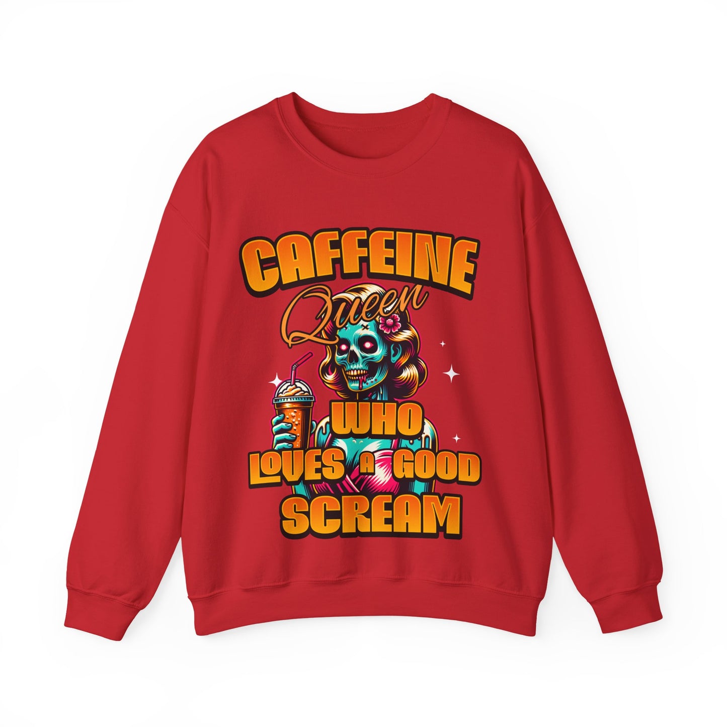 Coffee Loving Skeleton Sweatshirt