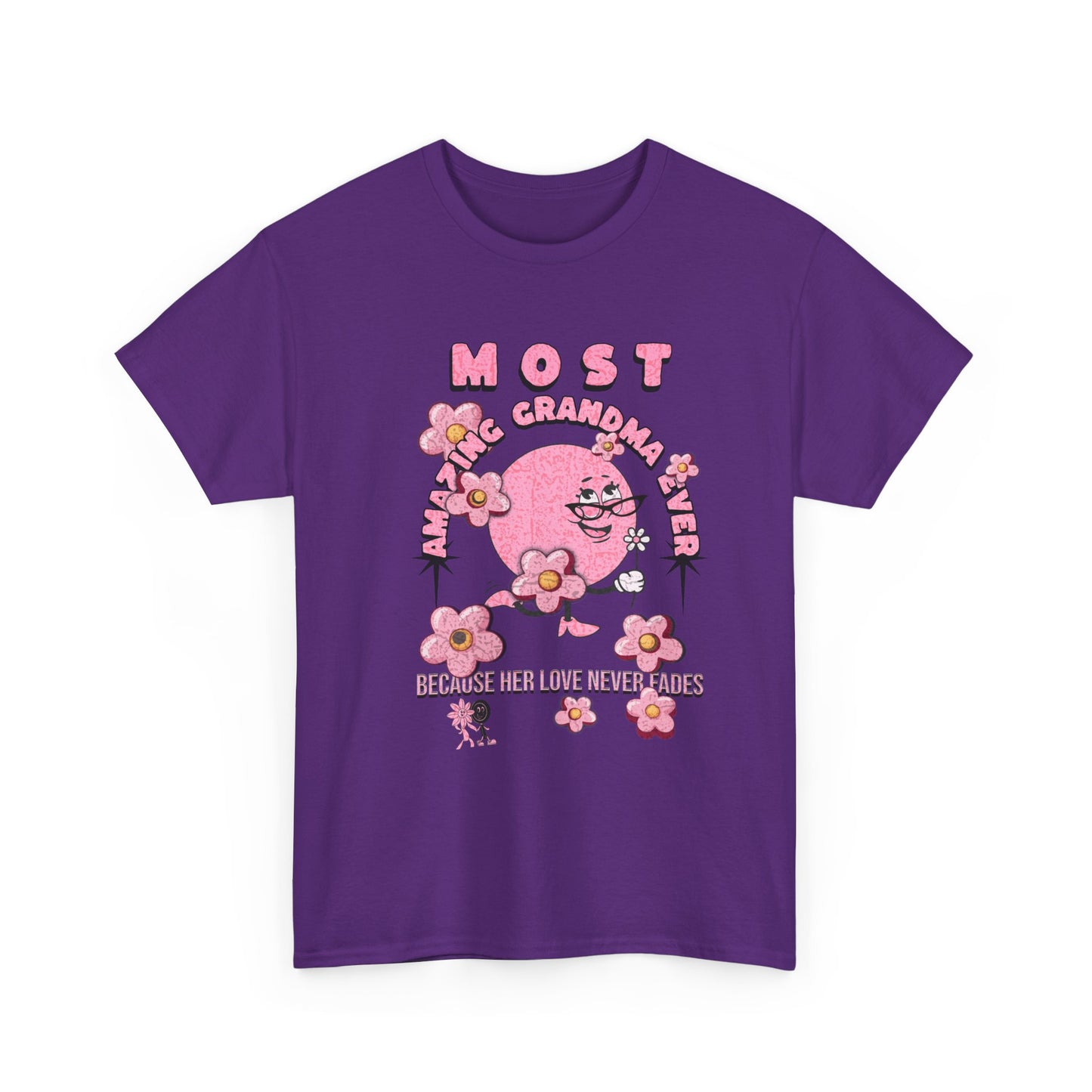 "MOST AMAZING GRANDMA"Unisex Heavy Cotton Tee