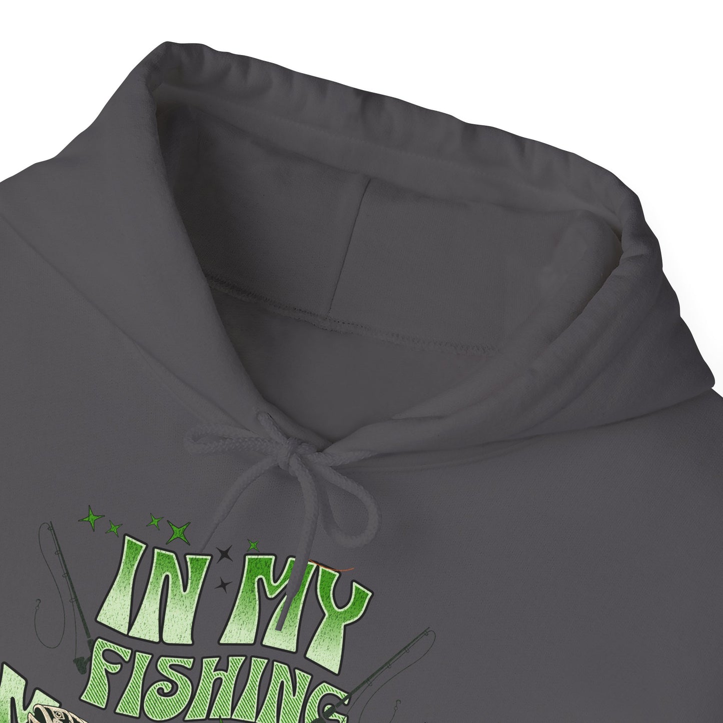 "FISHING MOM VIBE"Unisex Heavy Blend™ Hooded Sweatshirt