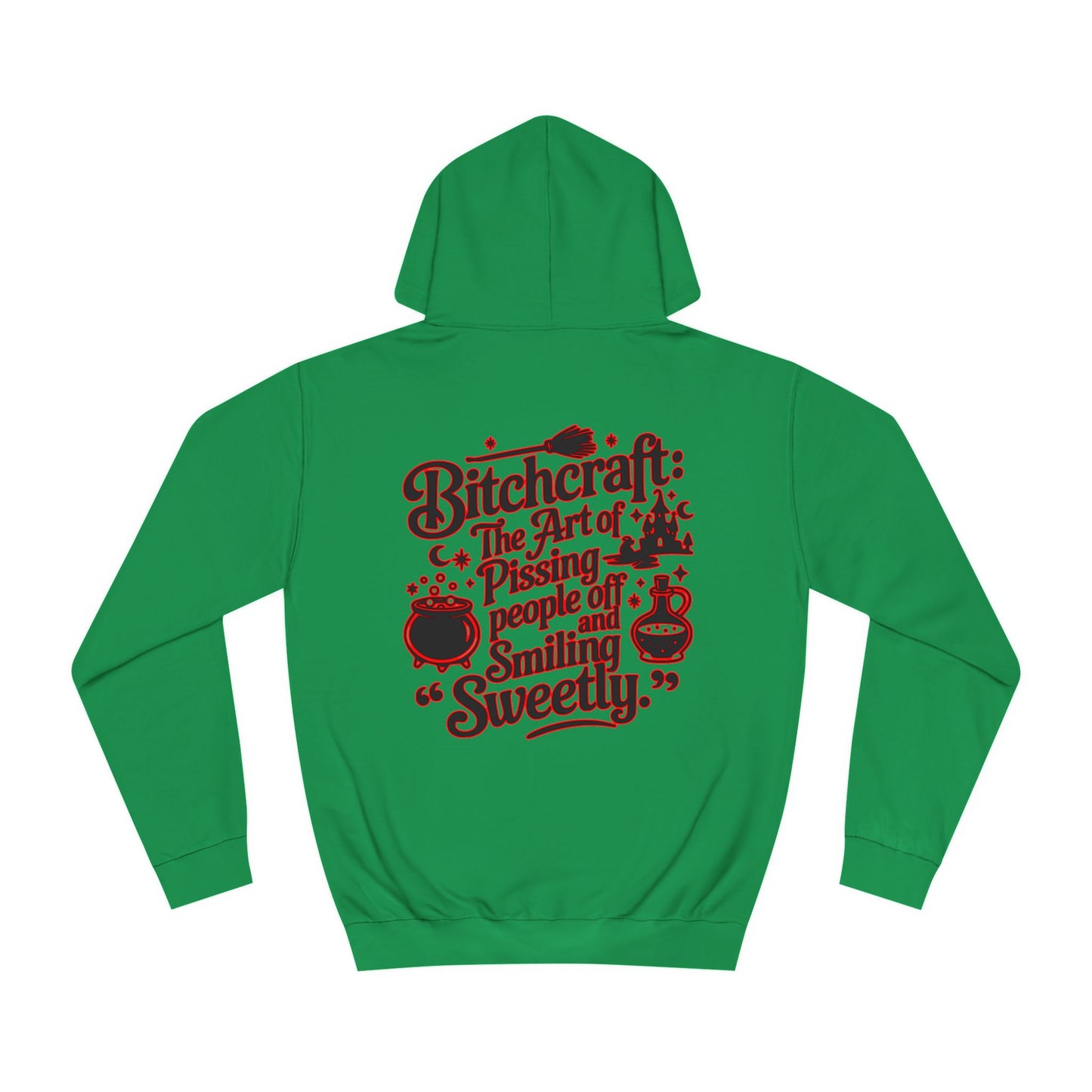 College Hoodie - Lady Witch Design