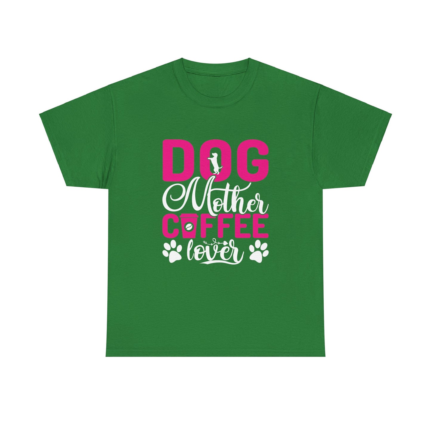 "DOG MOM" Unisex Heavy Cotton Tee