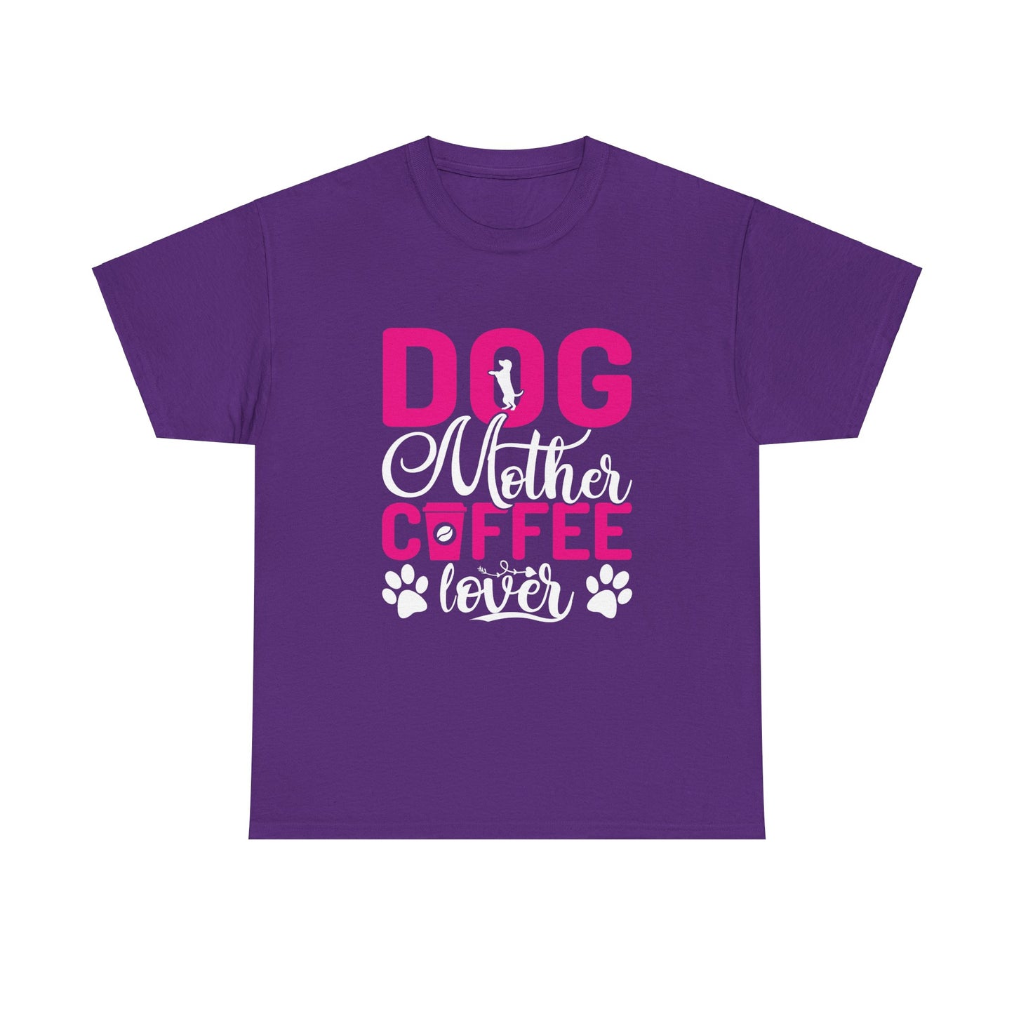 "DOG MOM" Unisex Heavy Cotton Tee