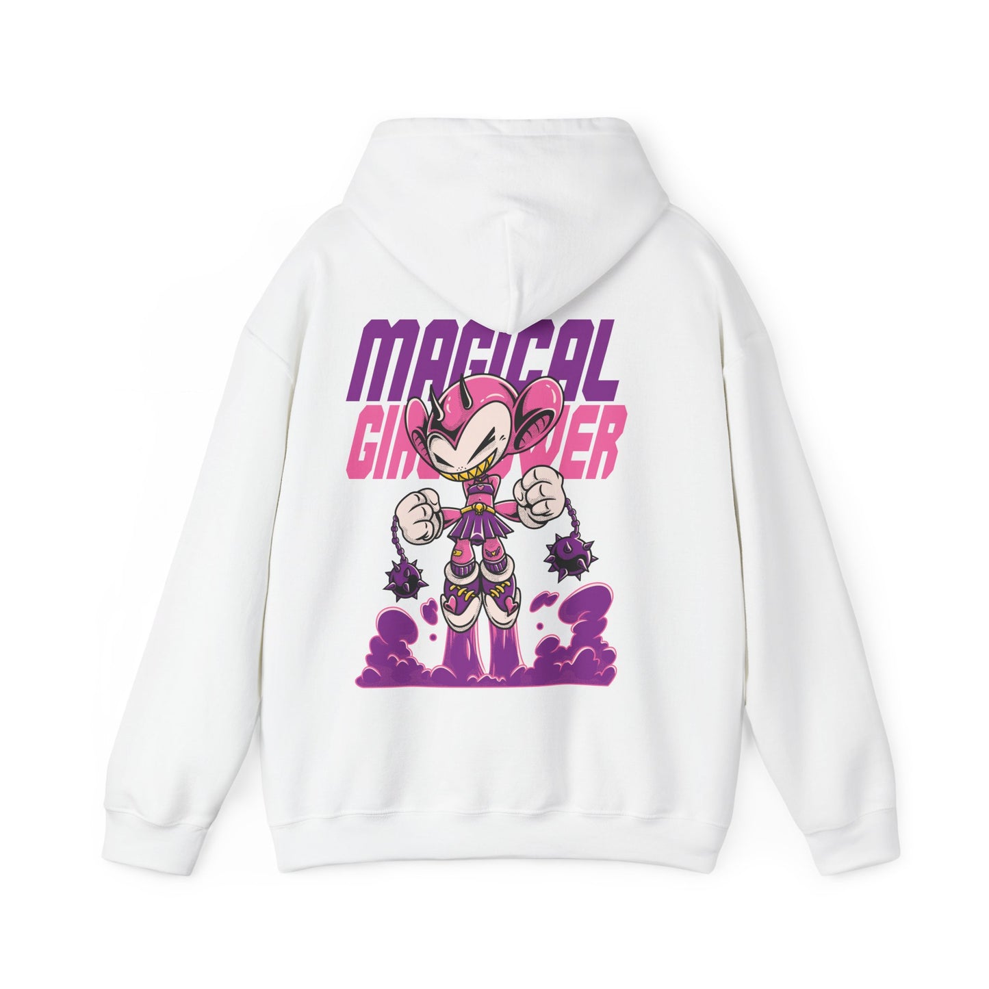 Magical Girl Power Hoodie, Unisex Hooded Sweatshirt for Fans, Anime Gift for Her, Casual Style, Spring & Fall Fashion