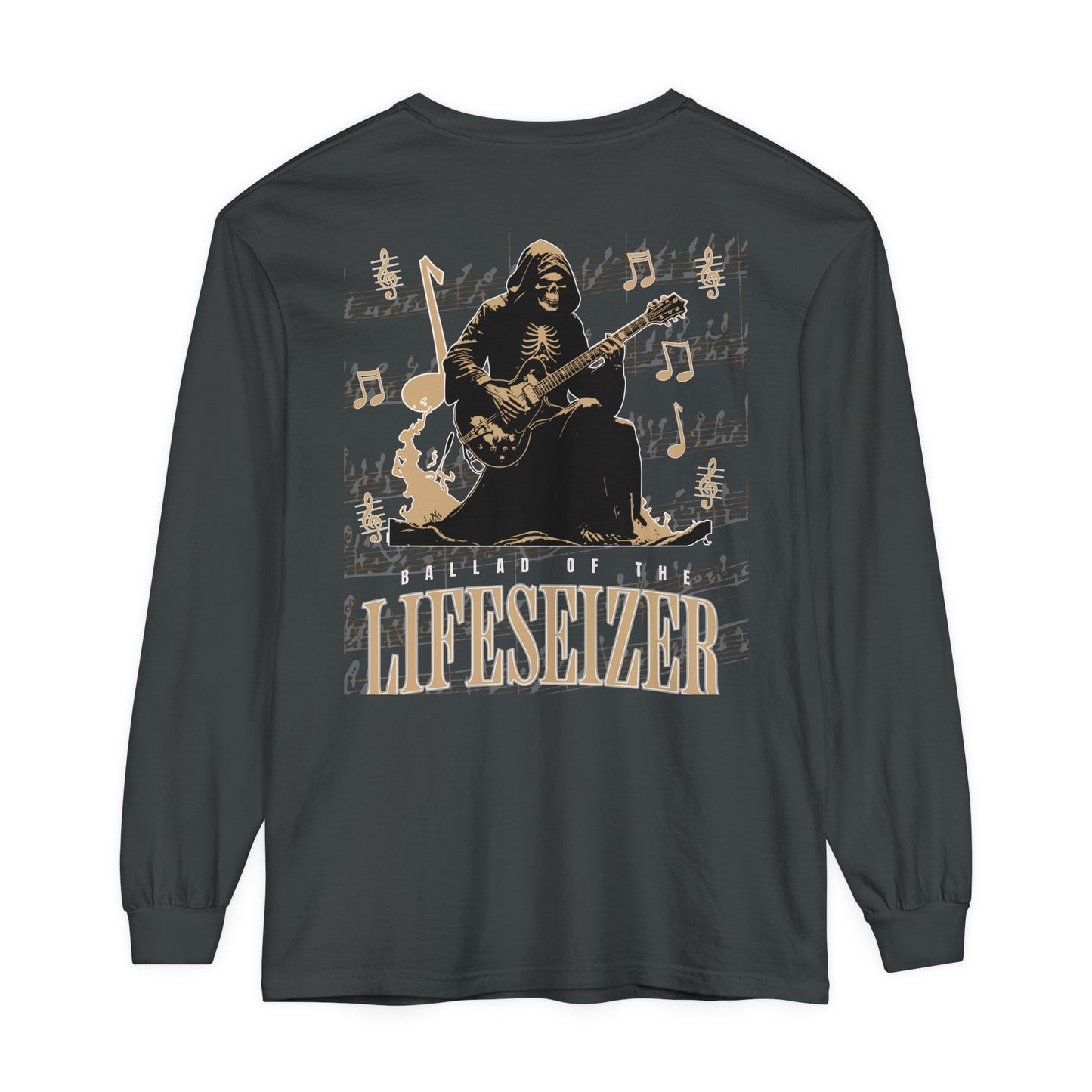 BALLAD OF THE LIFESEIZER Unisex Garment-dyed Long Sleeve T-Shirt