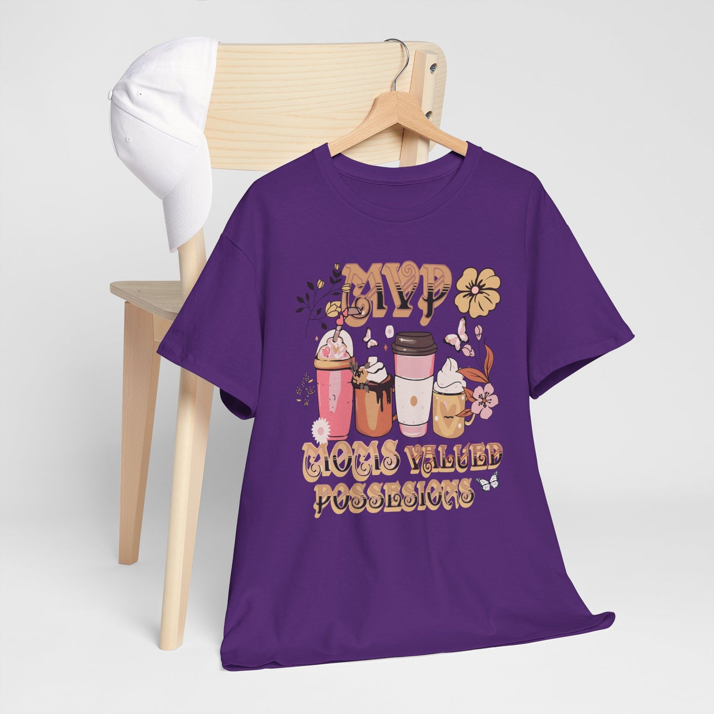 MOMS MVP POSSESIONS Unisex Heavy Cotton Tee