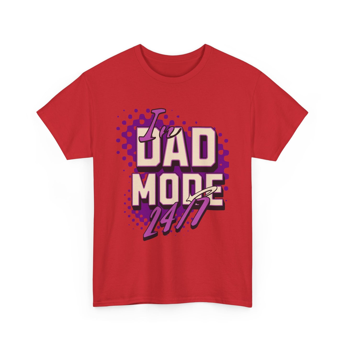 "DAD MODE" Unisex Heavy Cotton Tee