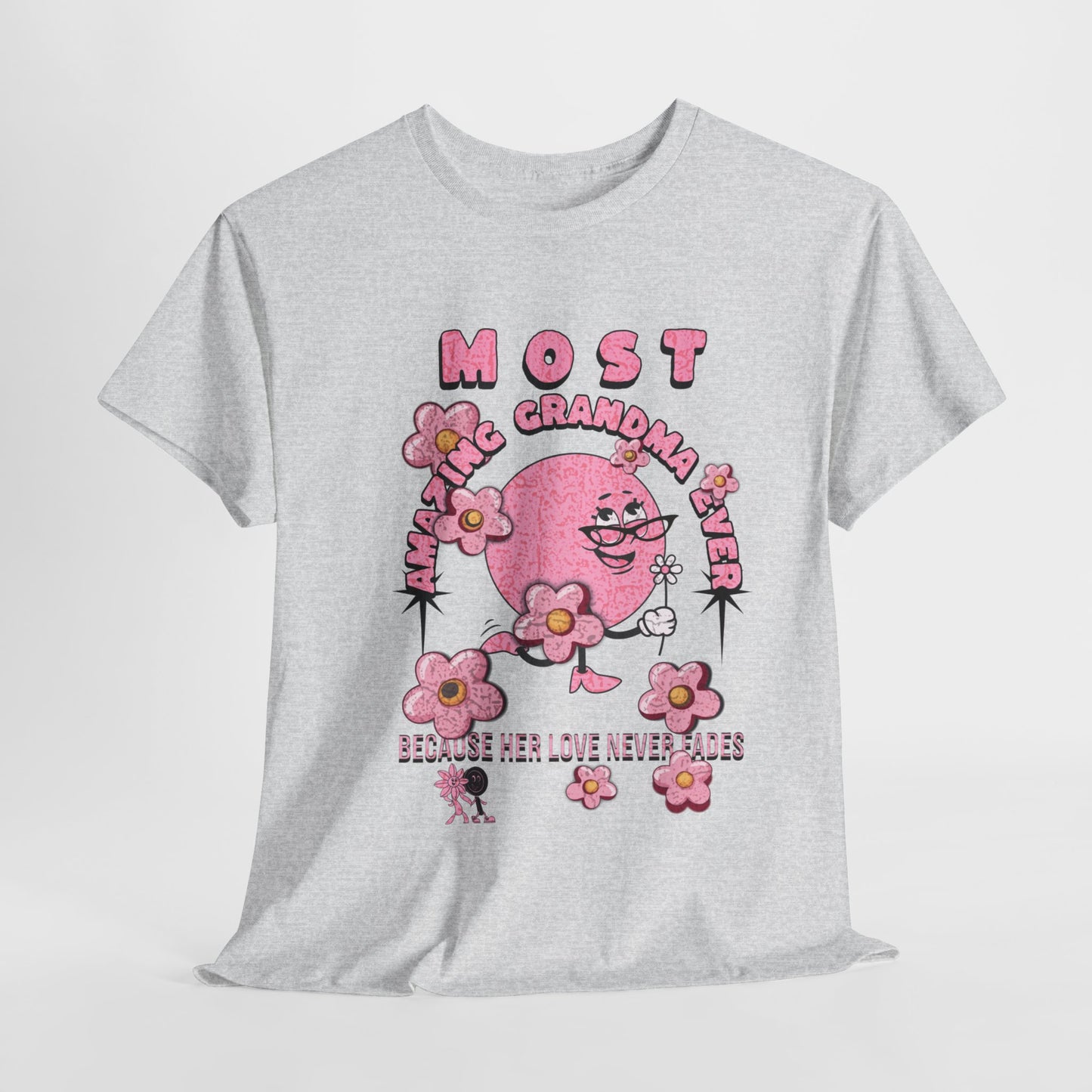 "MOST AMAZING GRANDMA"Unisex Heavy Cotton Tee