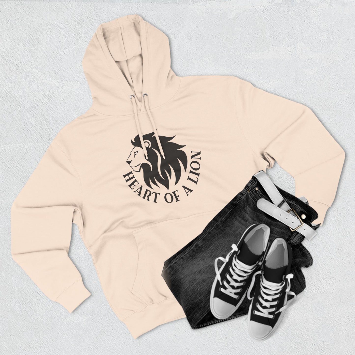 Fleece Hoodie - Lion Heart and Vader Tribute