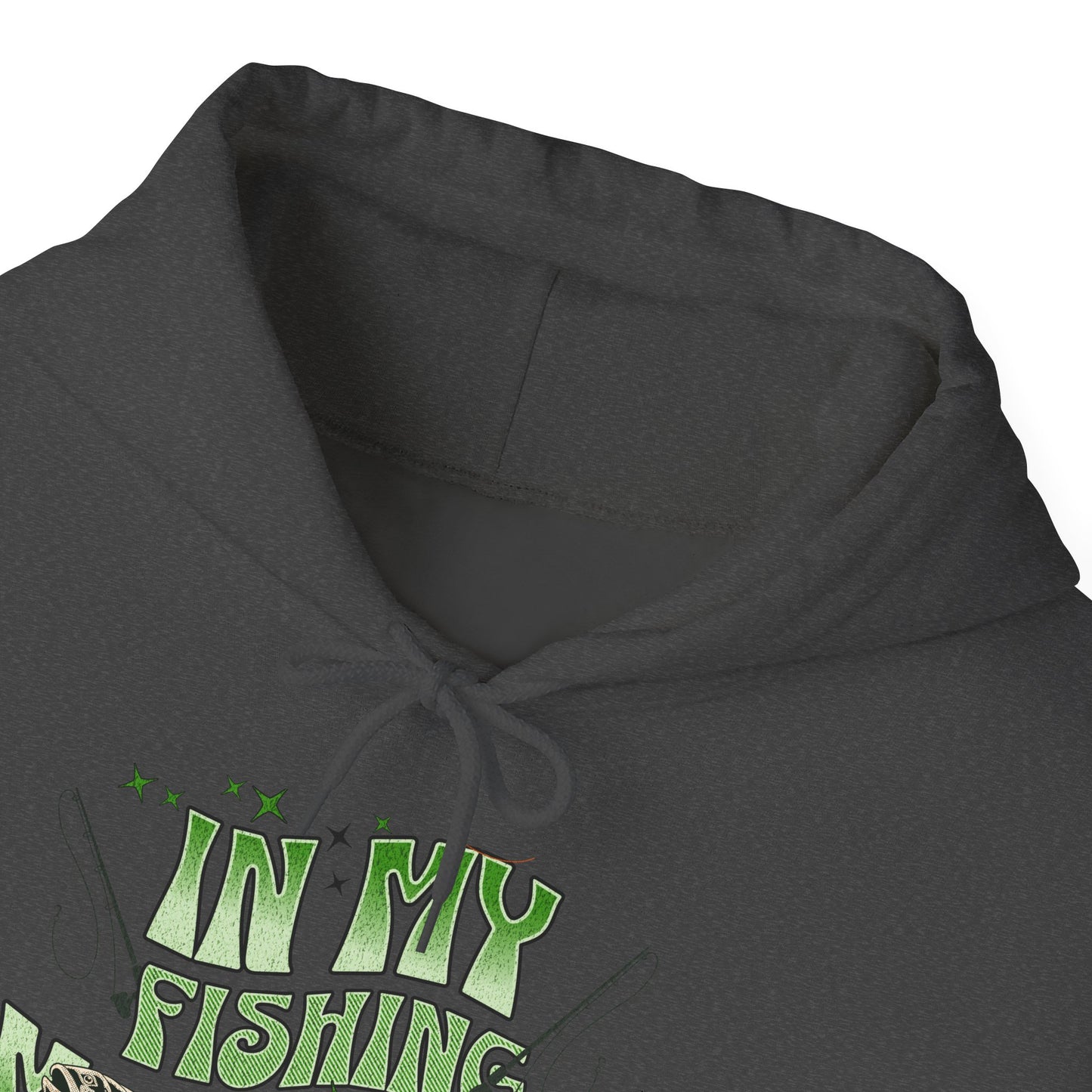 "FISHING MOM VIBE"Unisex Heavy Blend™ Hooded Sweatshirt