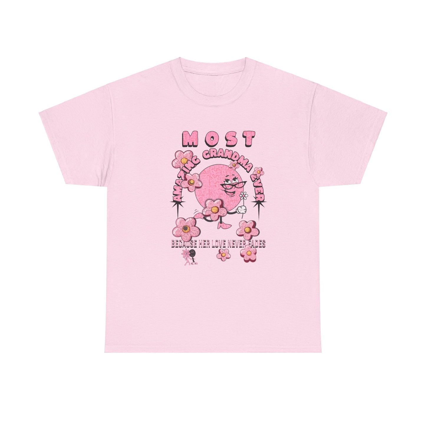 "MOST AMAZING GRANDMA"Unisex Heavy Cotton Tee