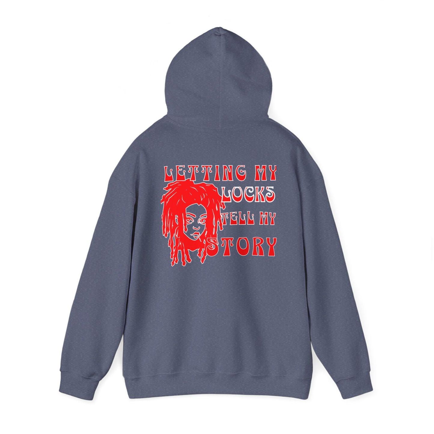 Dreadlock Girl Hoodie - Cute Message