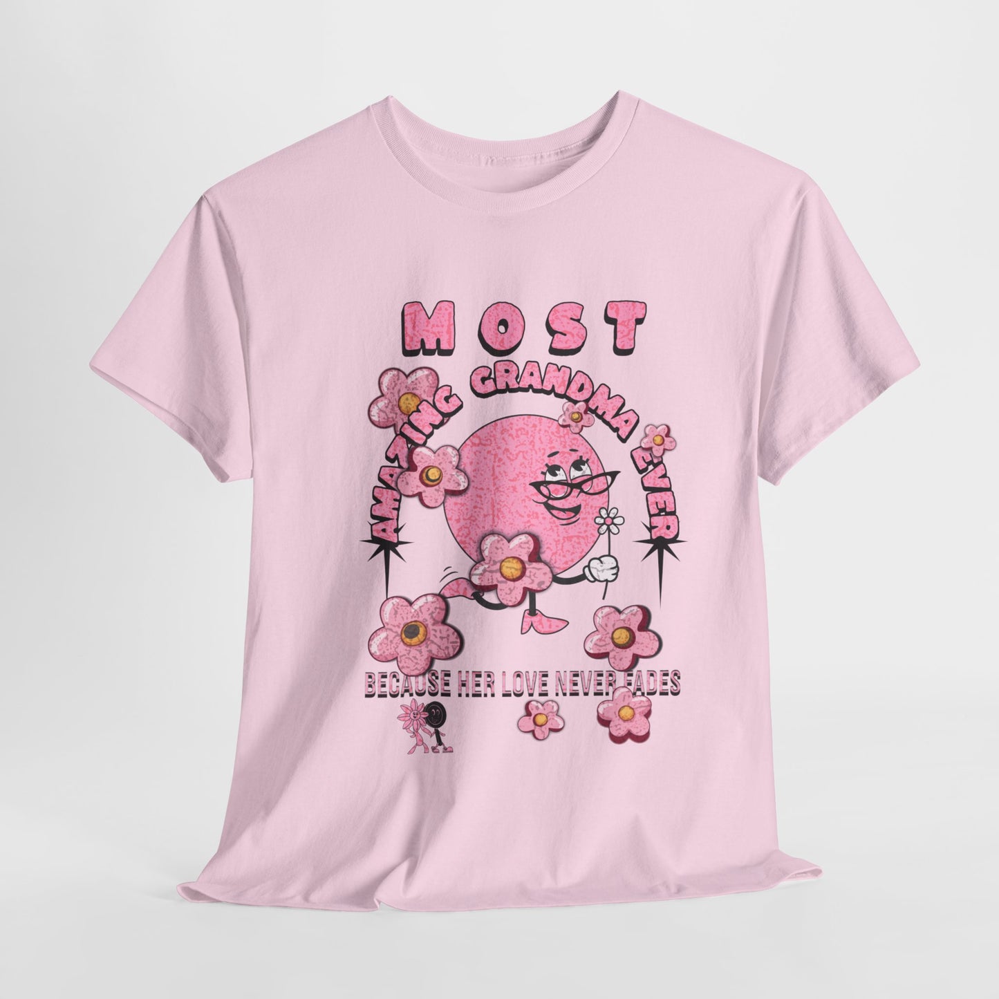 "MOST AMAZING GRANDMA"Unisex Heavy Cotton Tee