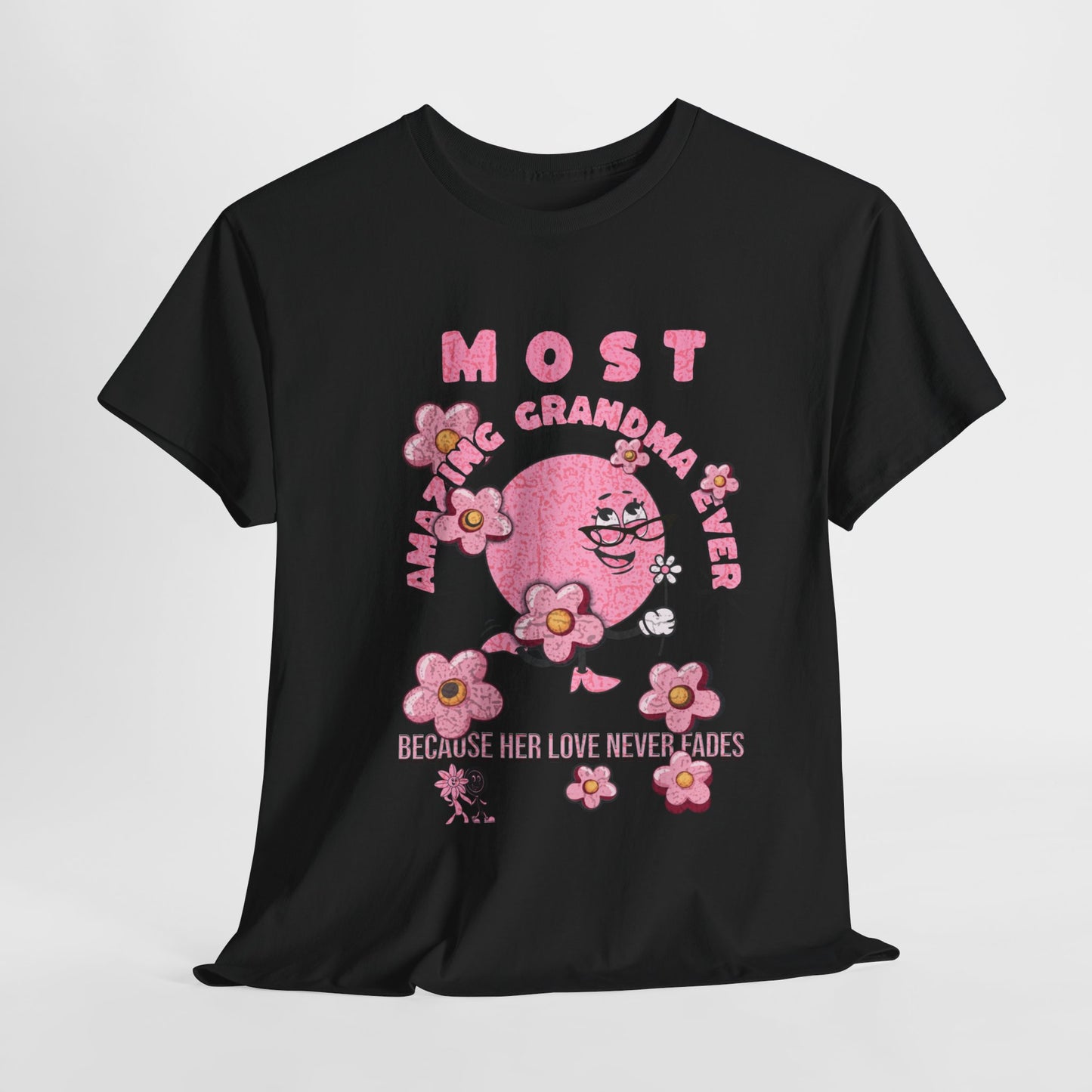 "MOST AMAZING GRANDMA"Unisex Heavy Cotton Tee