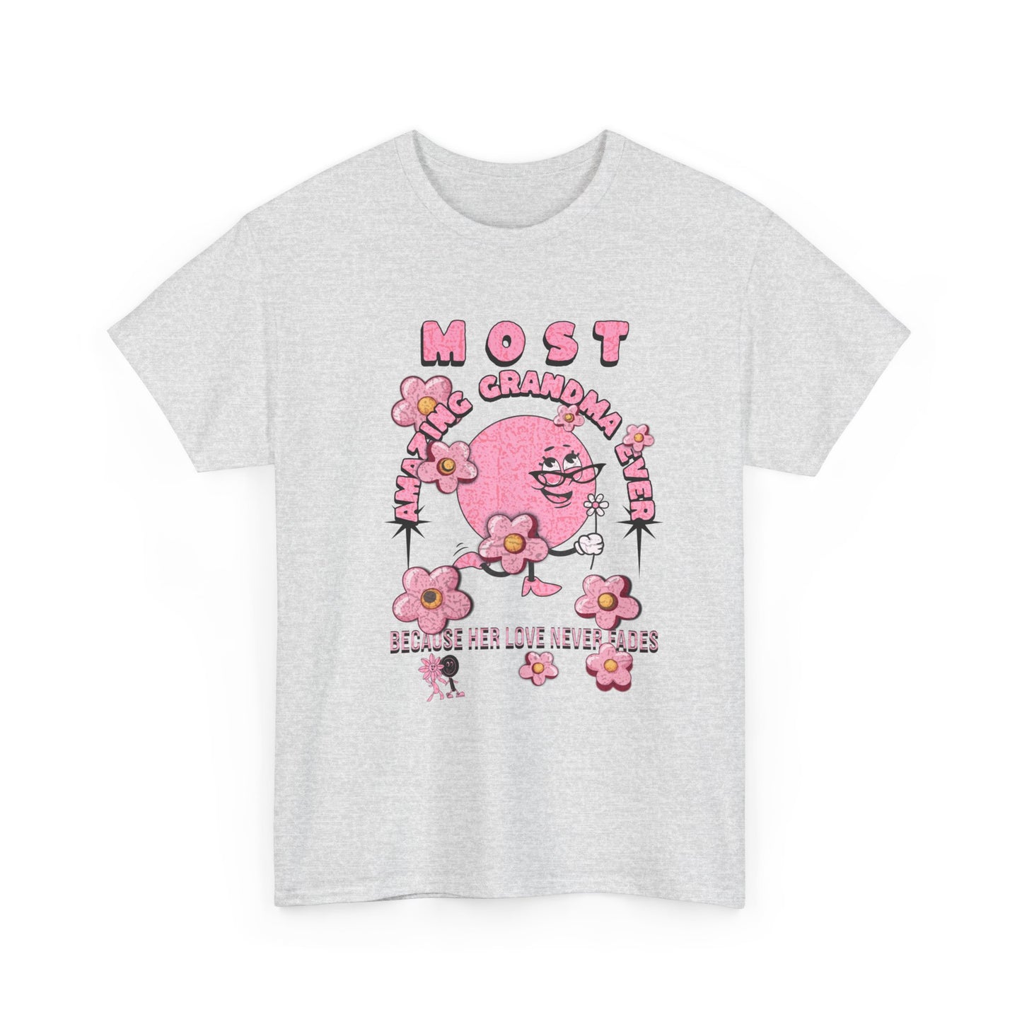 "MOST AMAZING GRANDMA"Unisex Heavy Cotton Tee